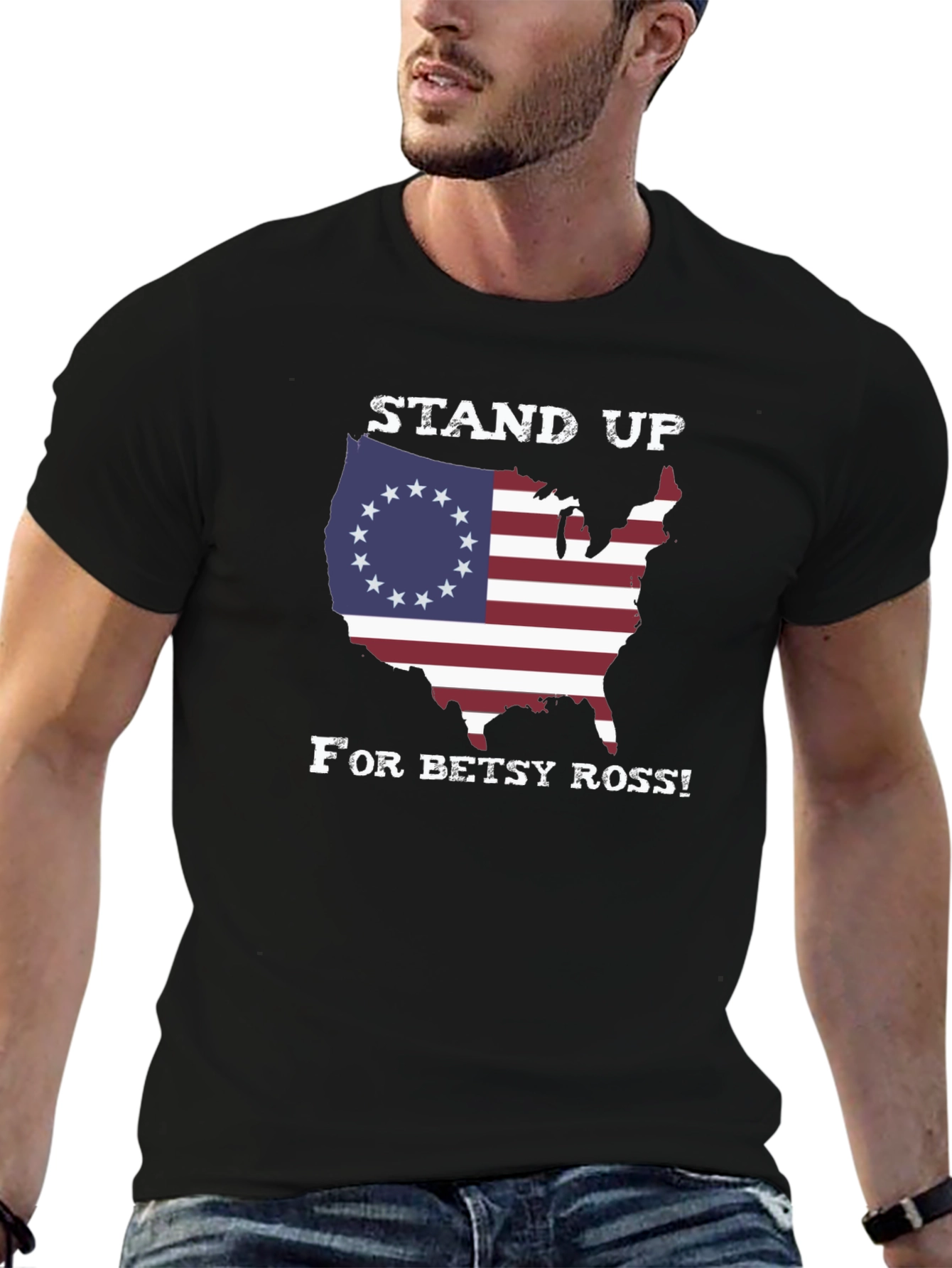Stand Up For Betsy Ross Graphic Tee