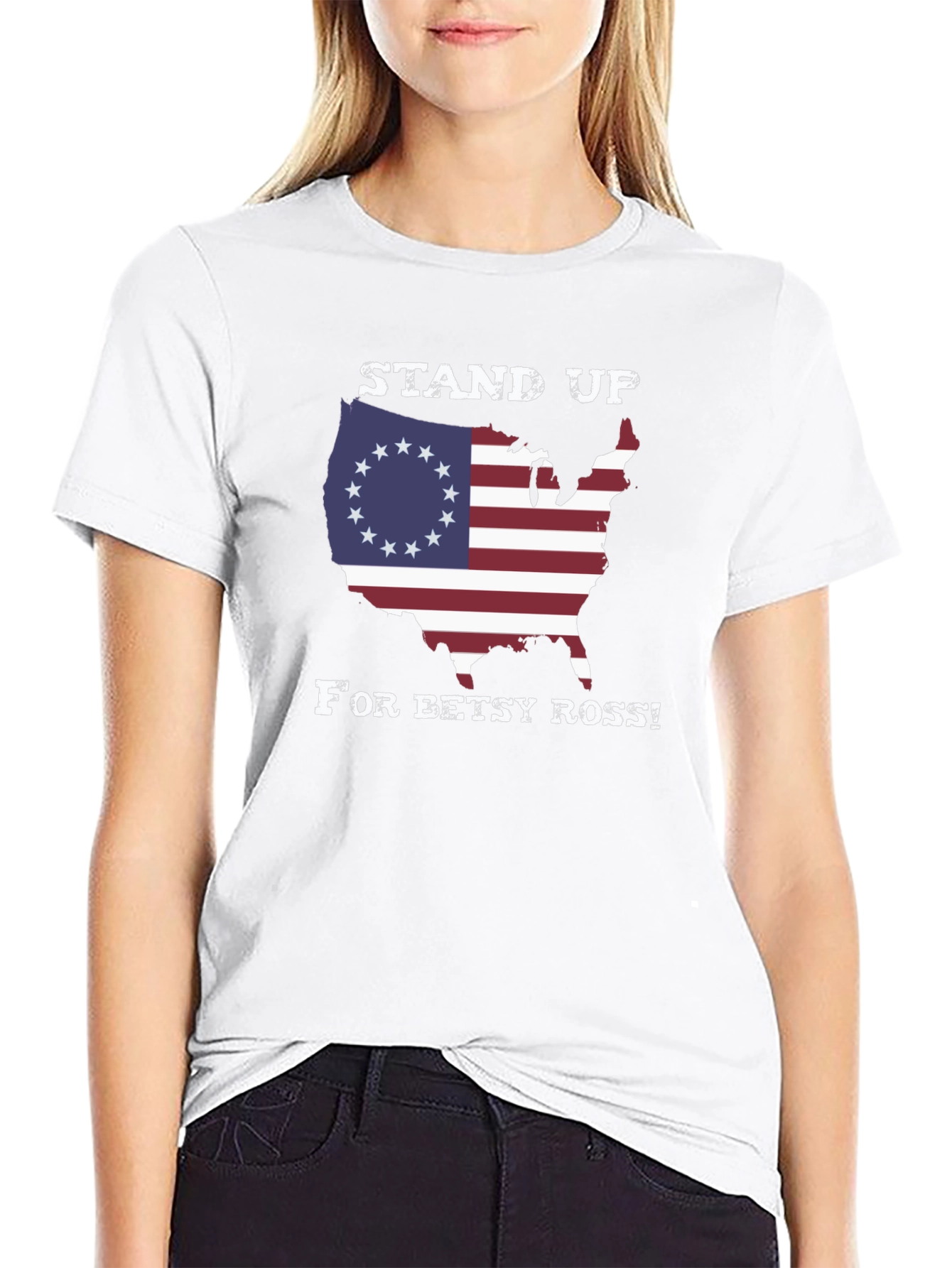 Stand Up For Betsy Ross Graphic Tee