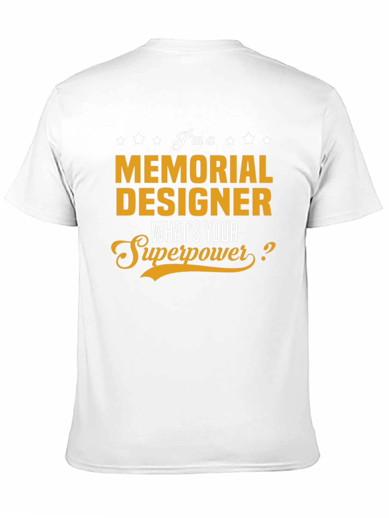Memorial Designer Superpower T-Shirt
