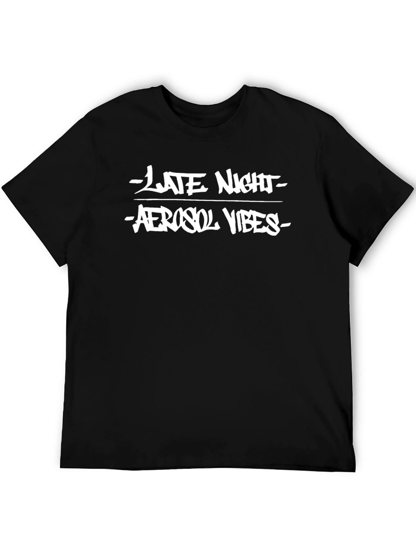 Late Night Aerosol Vibes Graphic T-Shirt
