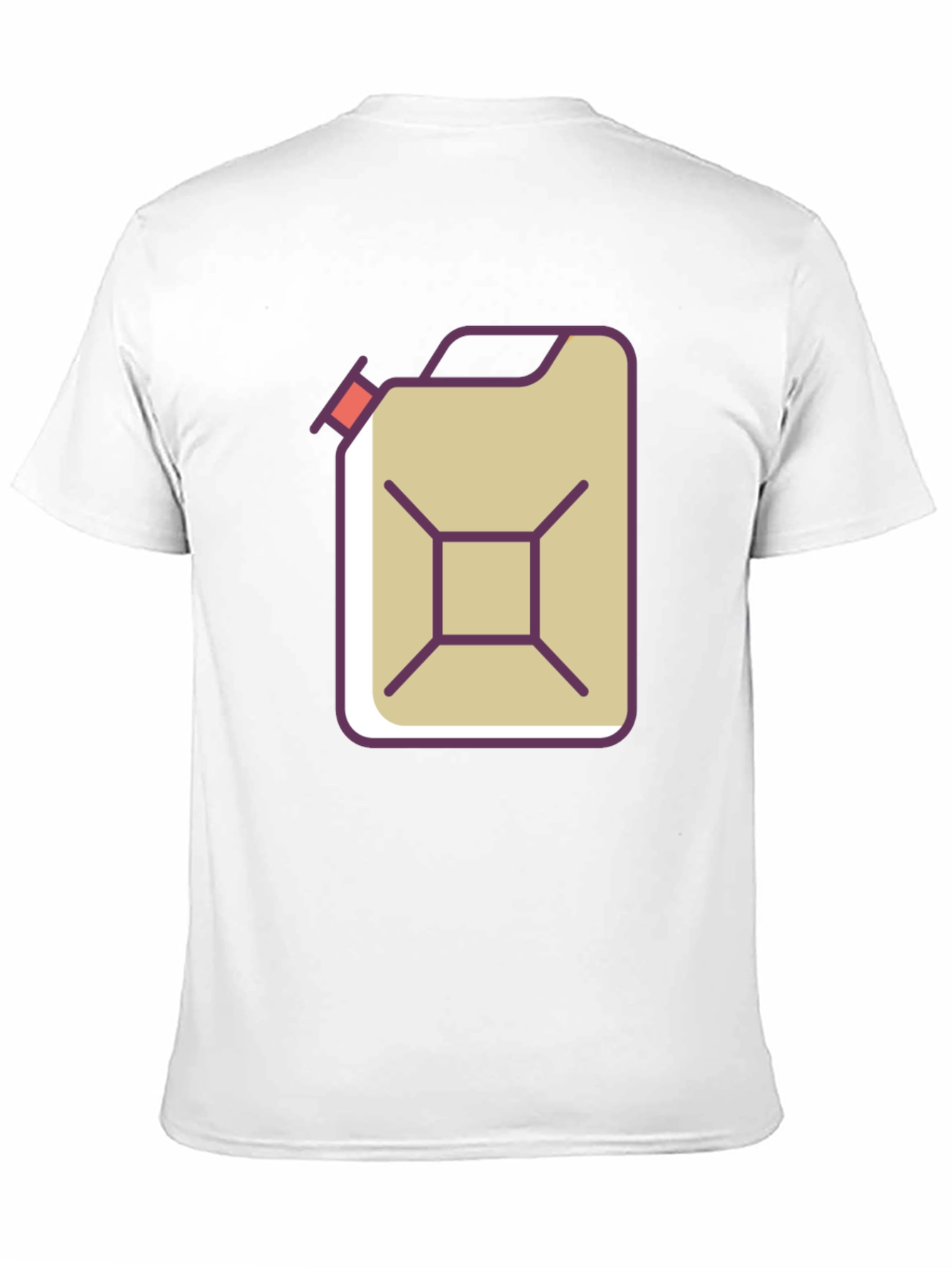 Gas Can Graphic Black T-Shirt