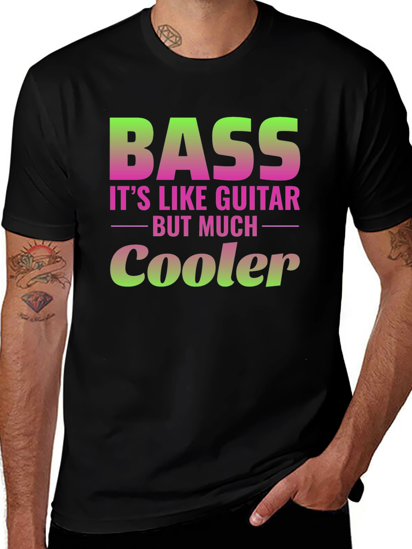 Bass Guitar T-Shirt: Its Like Guitar But Much Cooler!