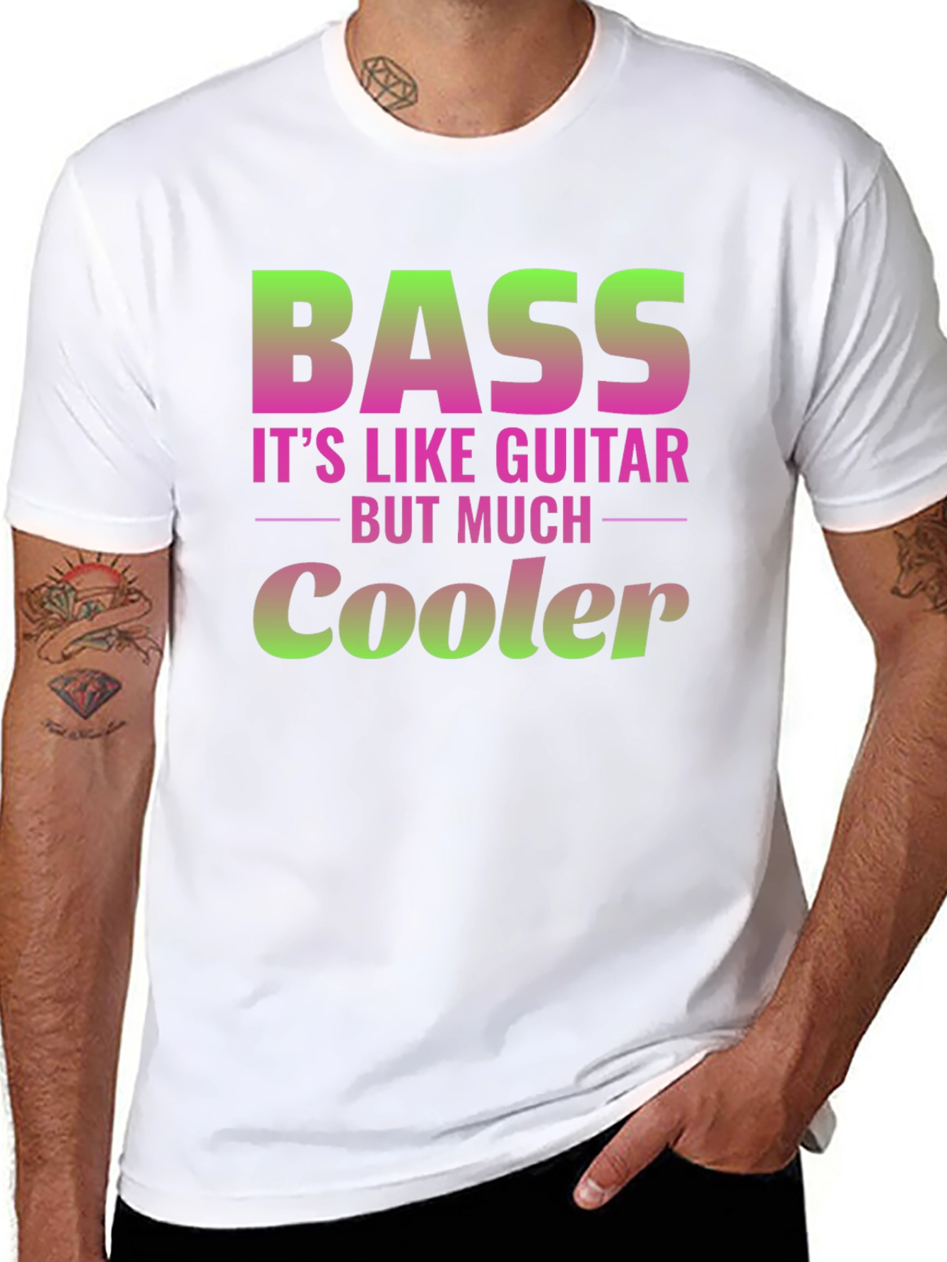 Bass Guitar T-Shirt: Its Like Guitar But Much Cooler!