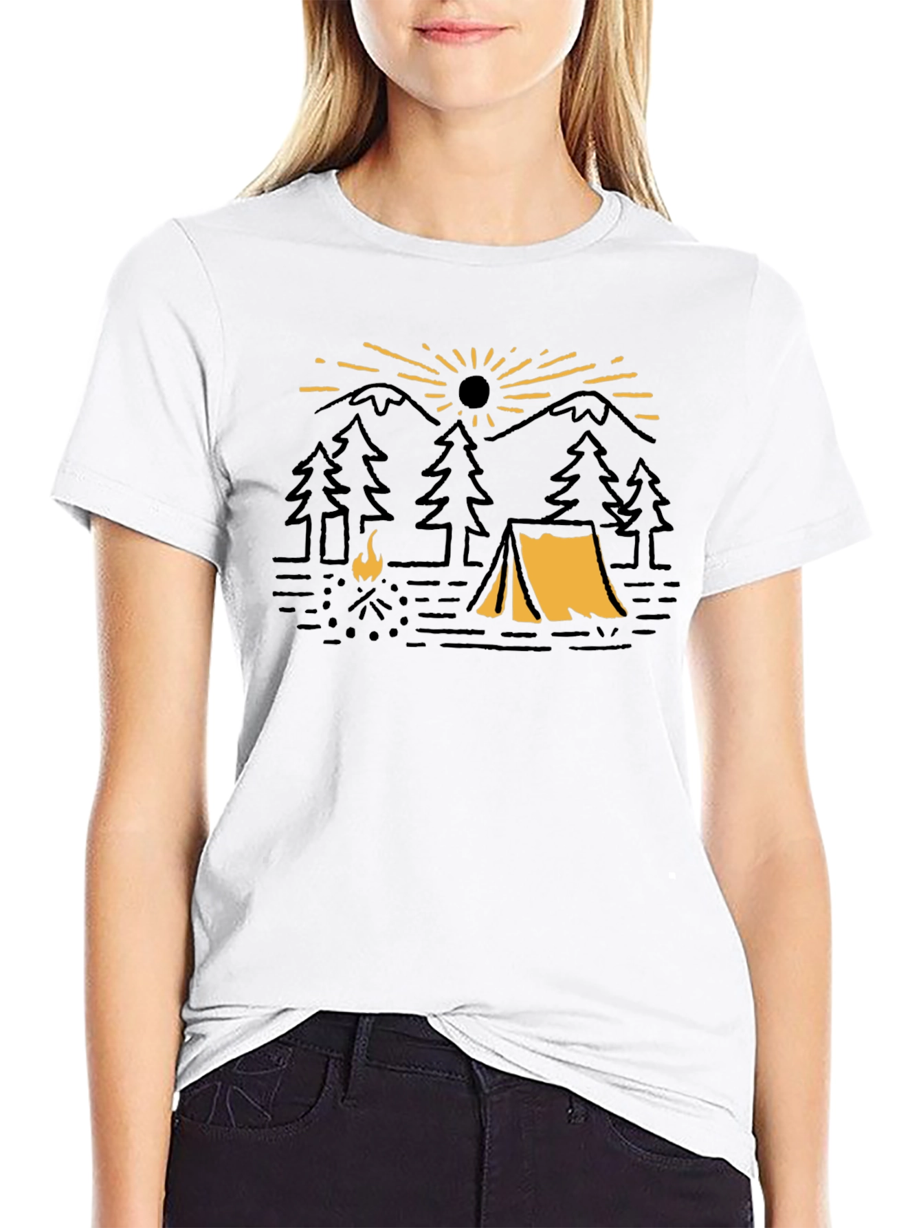Camping Adventure Graphic Tee