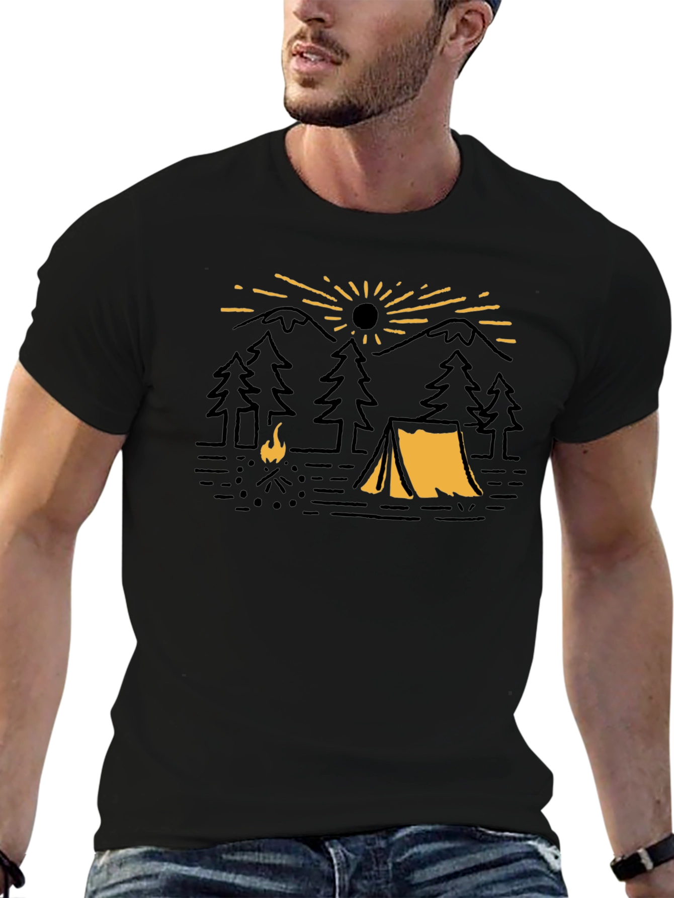 Camping Adventure Graphic Tee