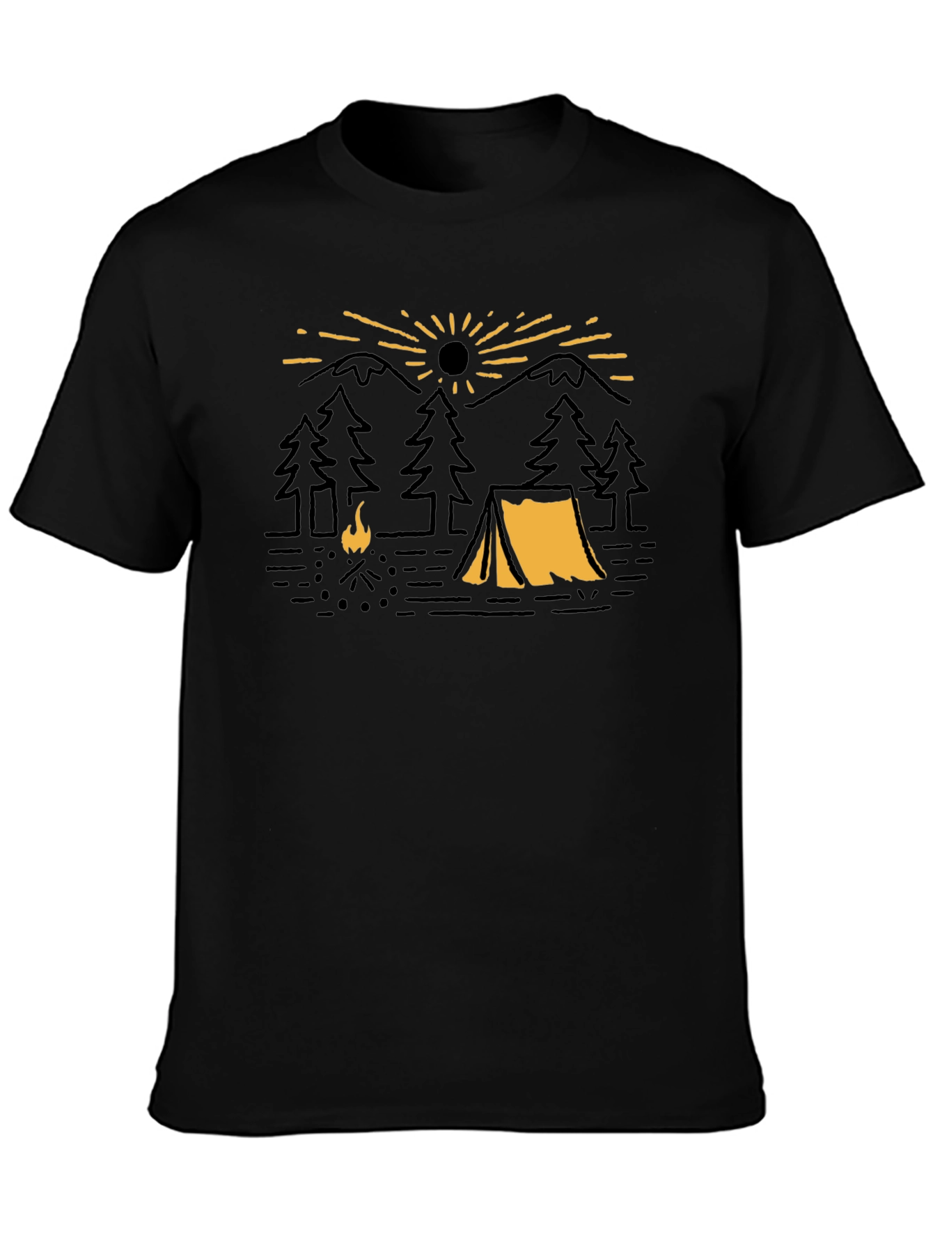 Camping Adventure Graphic Tee