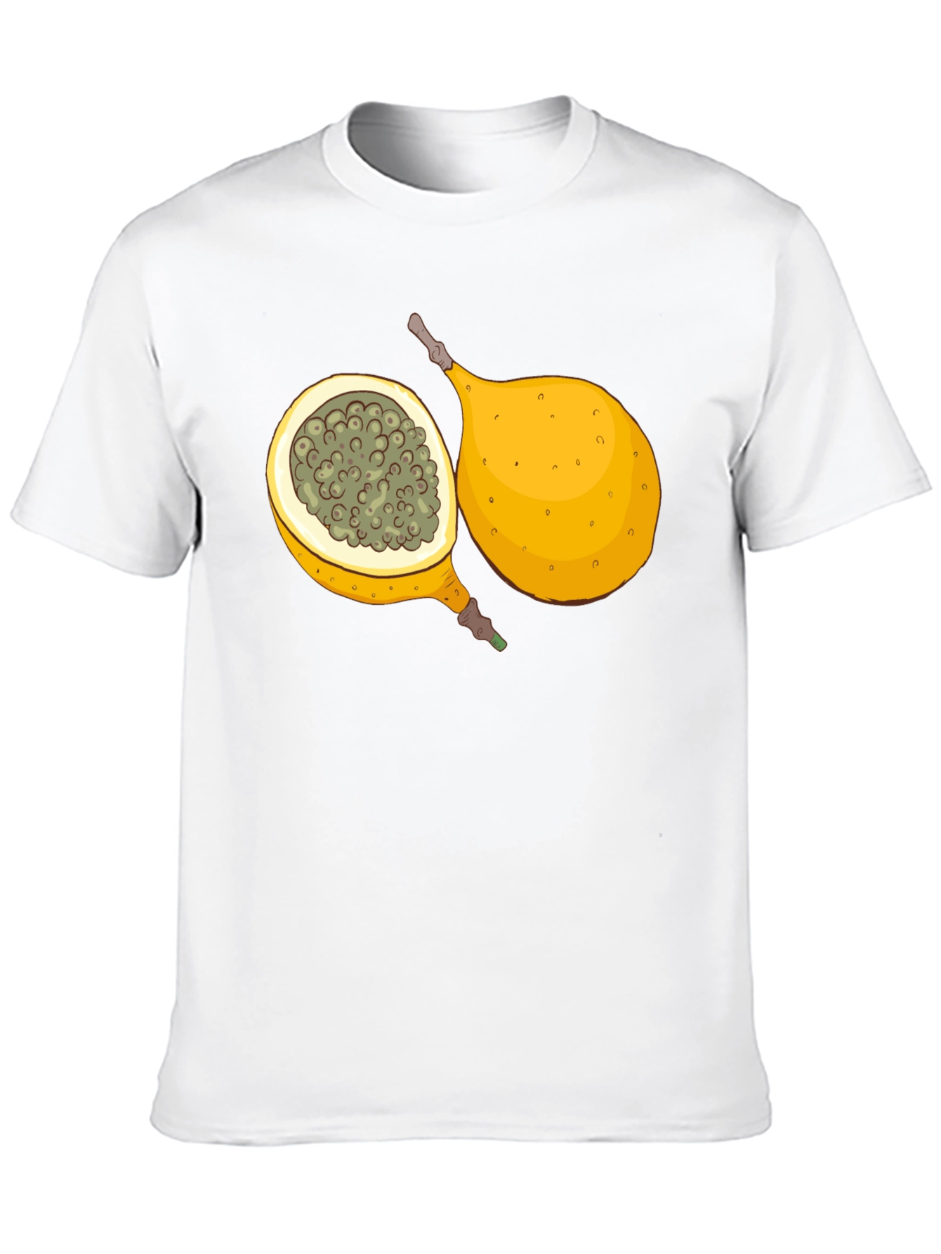 Granadilla Fruit Graphic T-Shirt - Tropical Design