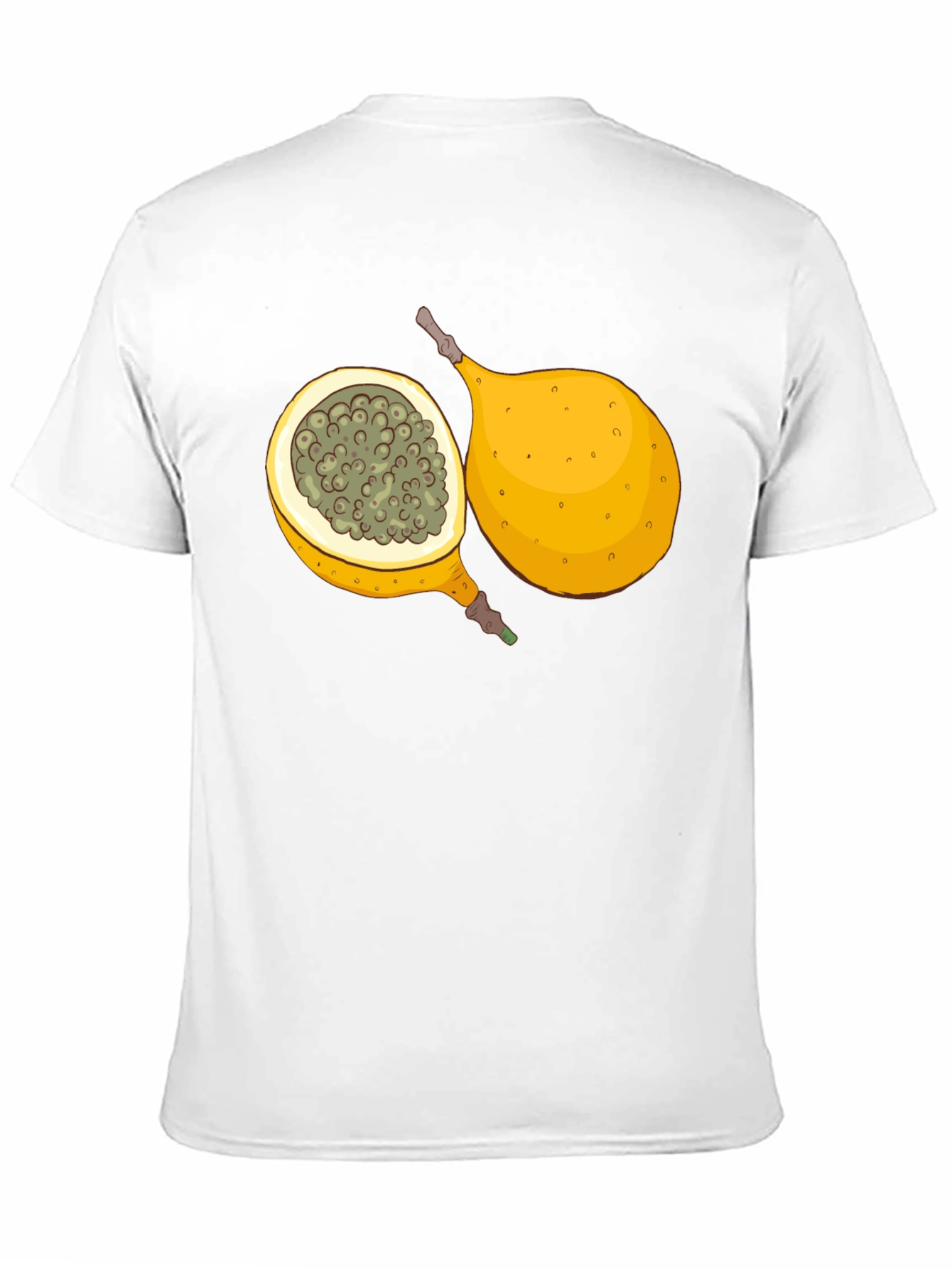 Granadilla Fruit Graphic T-Shirt - Tropical Design