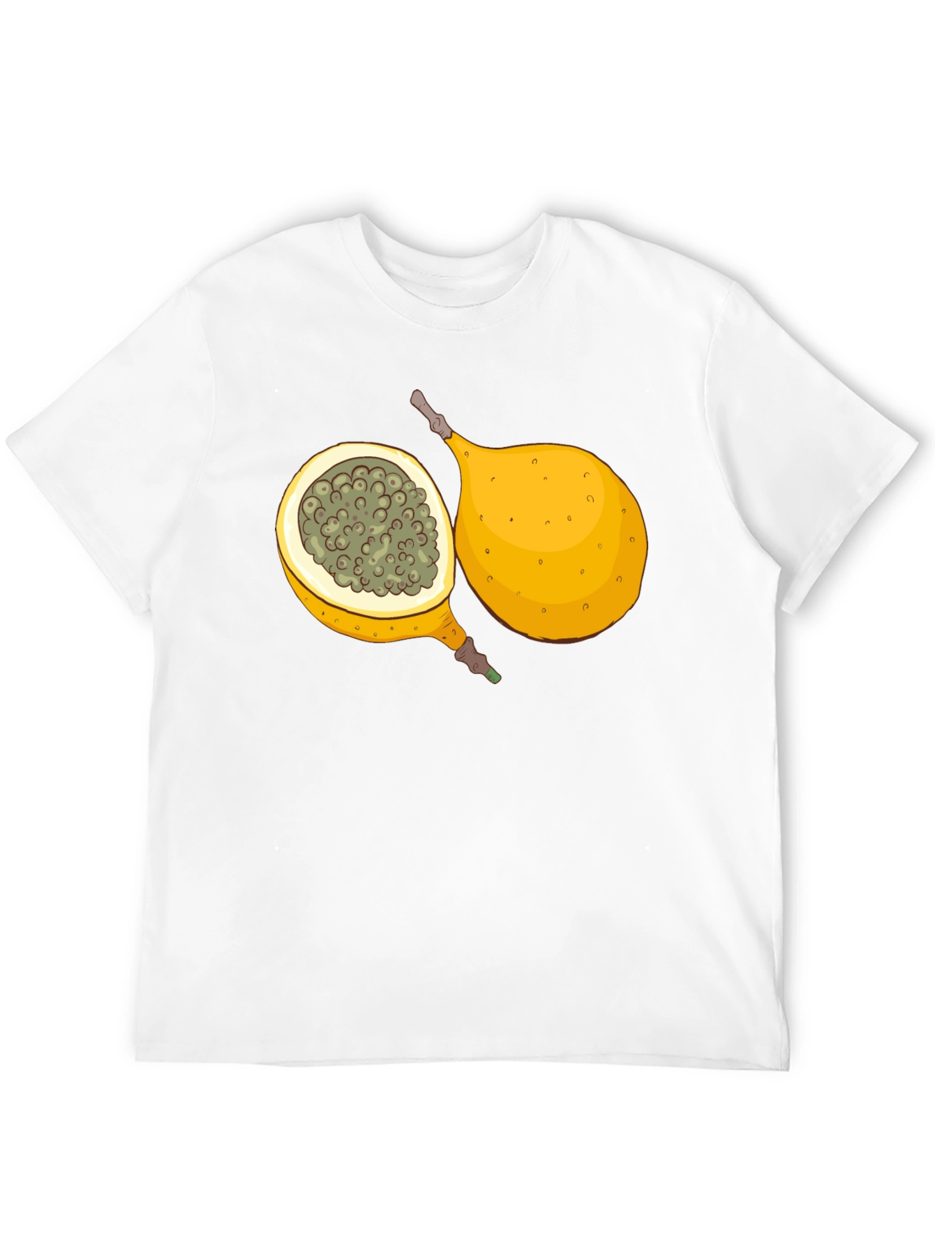 Granadilla Fruit Graphic T-Shirt - Tropical Design