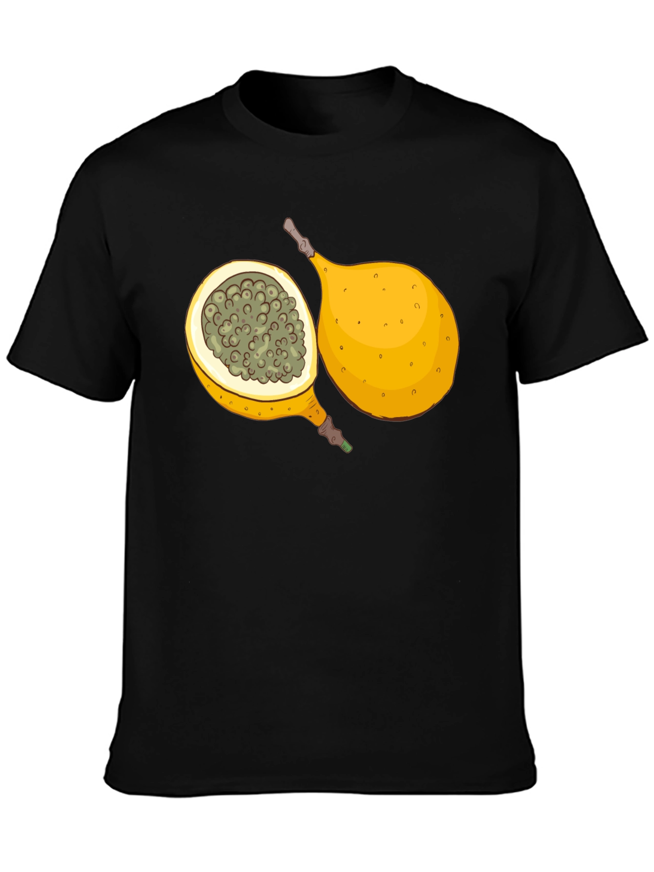 Granadilla Fruit Graphic T-Shirt - Tropical Design