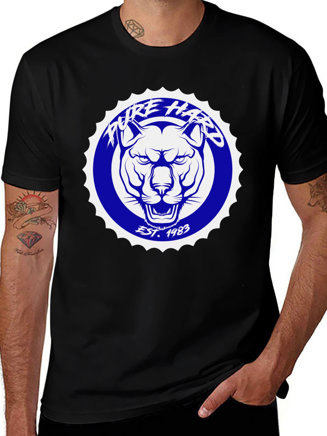Pure Hard Panther Graphic T-Shirt