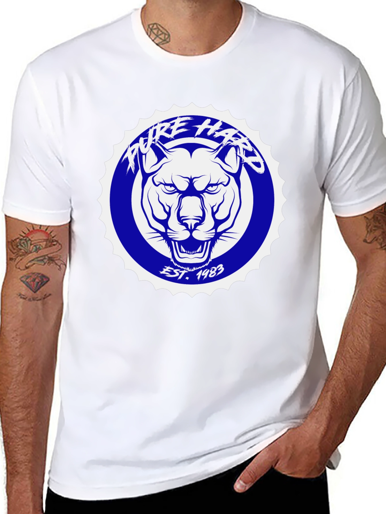 Pure Hard Panther Graphic T-Shirt