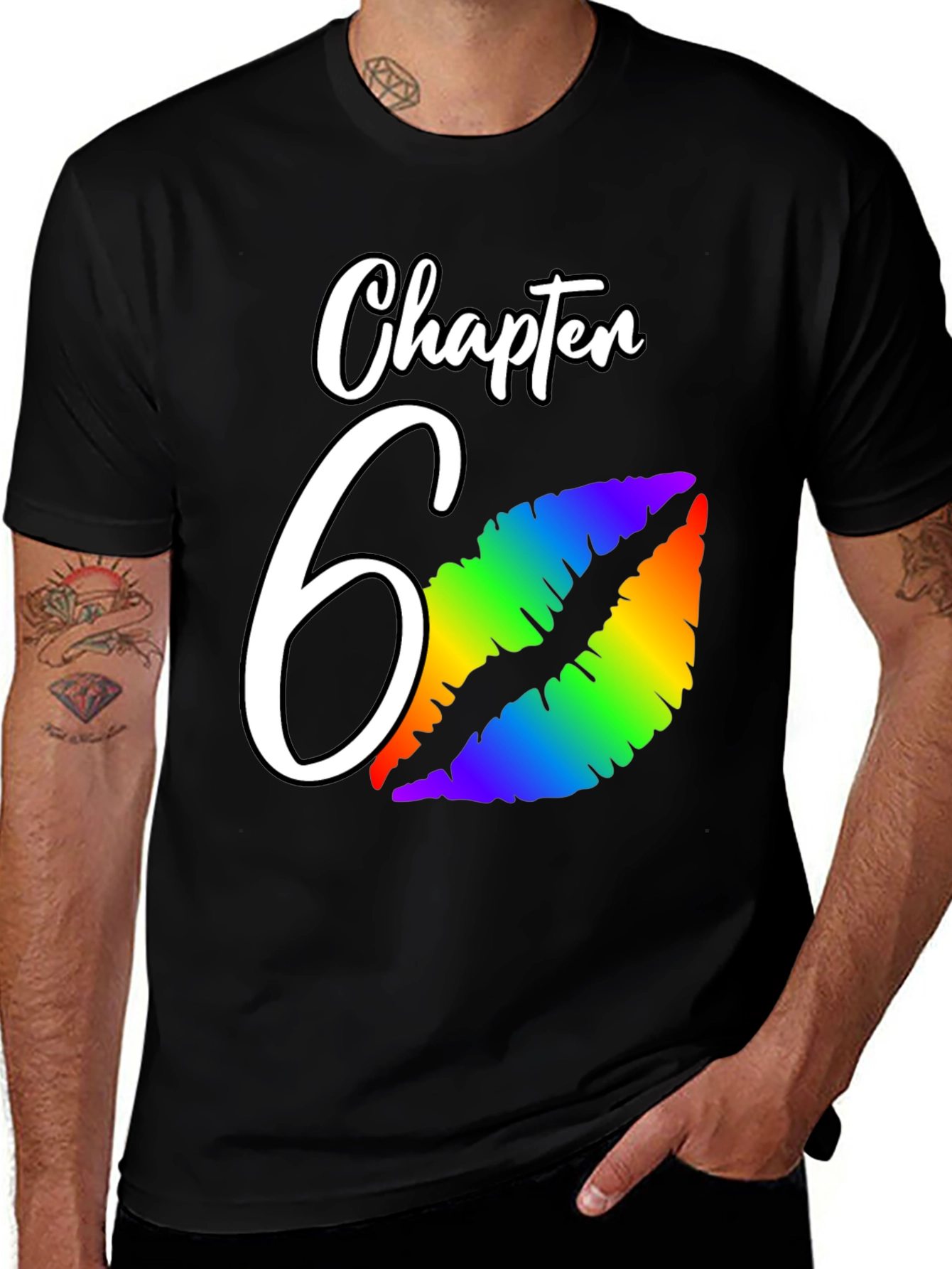 Chapter 60 Rainbow Lips T-Shirt