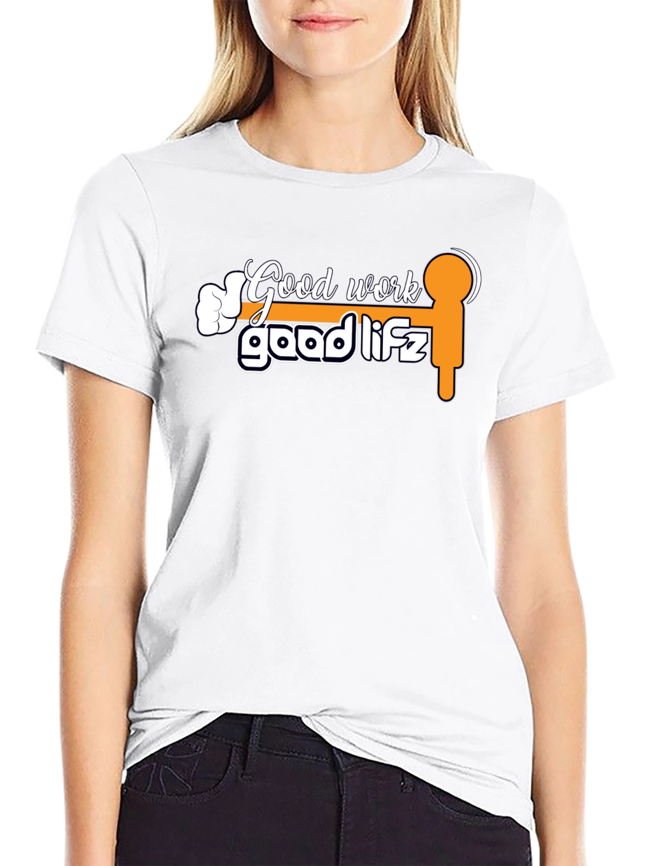 Good Work Good Lifz Graphic Tee
