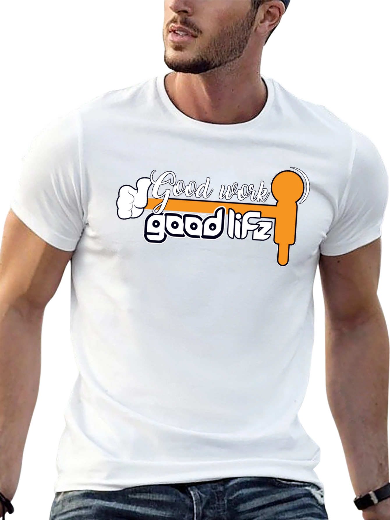 Good Work Good Lifz Graphic Tee