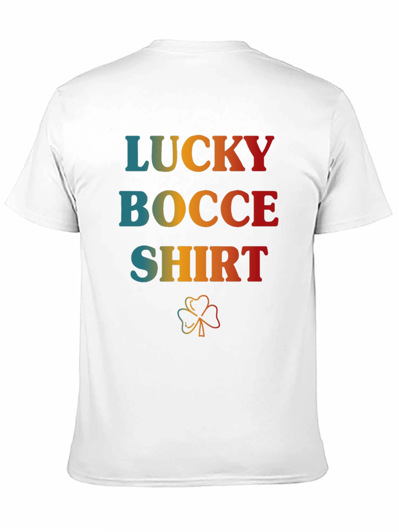 Lucky Bocce Shirt Retro Style St. Patricks Day