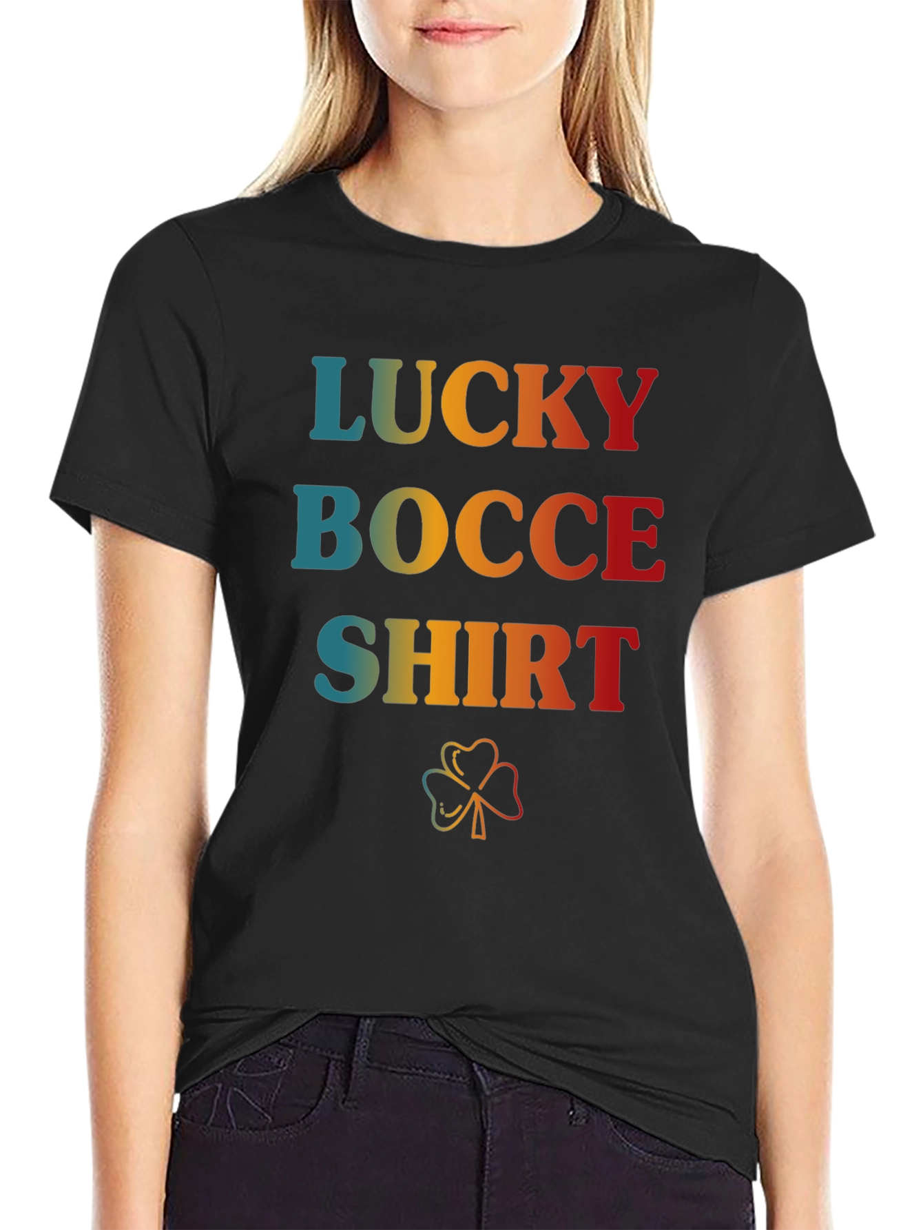 Lucky Bocce Shirt Retro Style St. Patricks Day