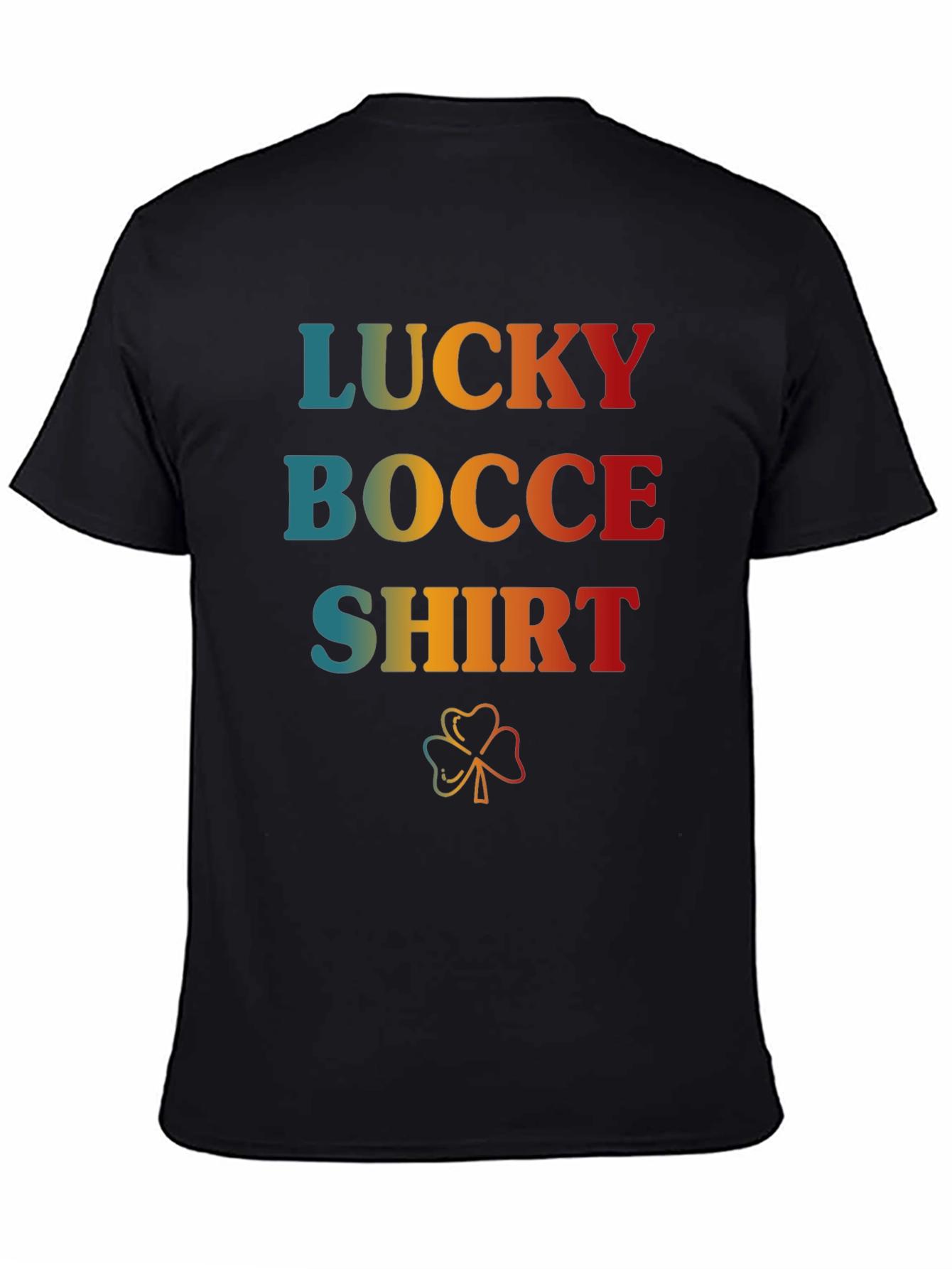 Lucky Bocce Shirt Retro Style St. Patricks Day