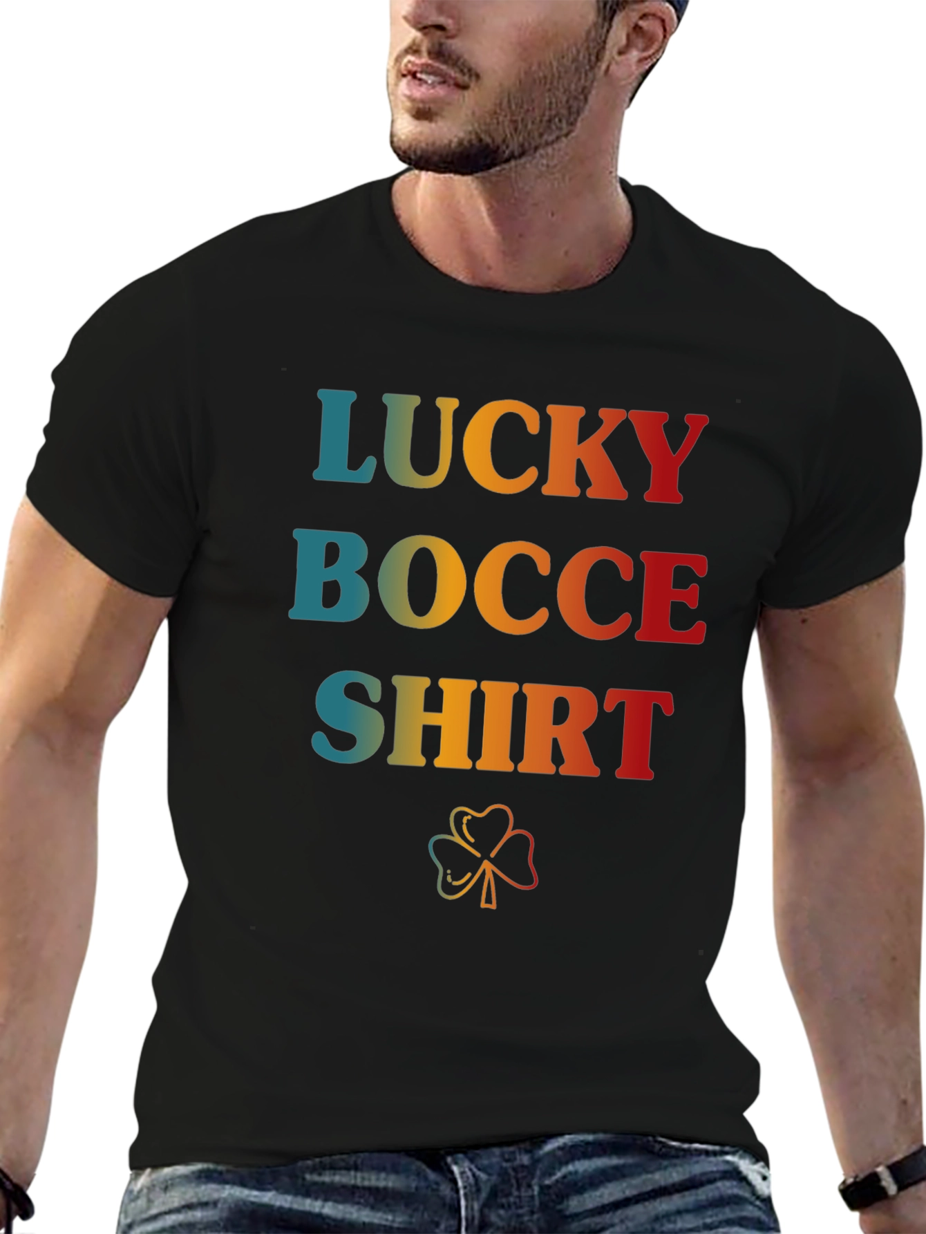 Lucky Bocce Shirt Retro Style St. Patricks Day