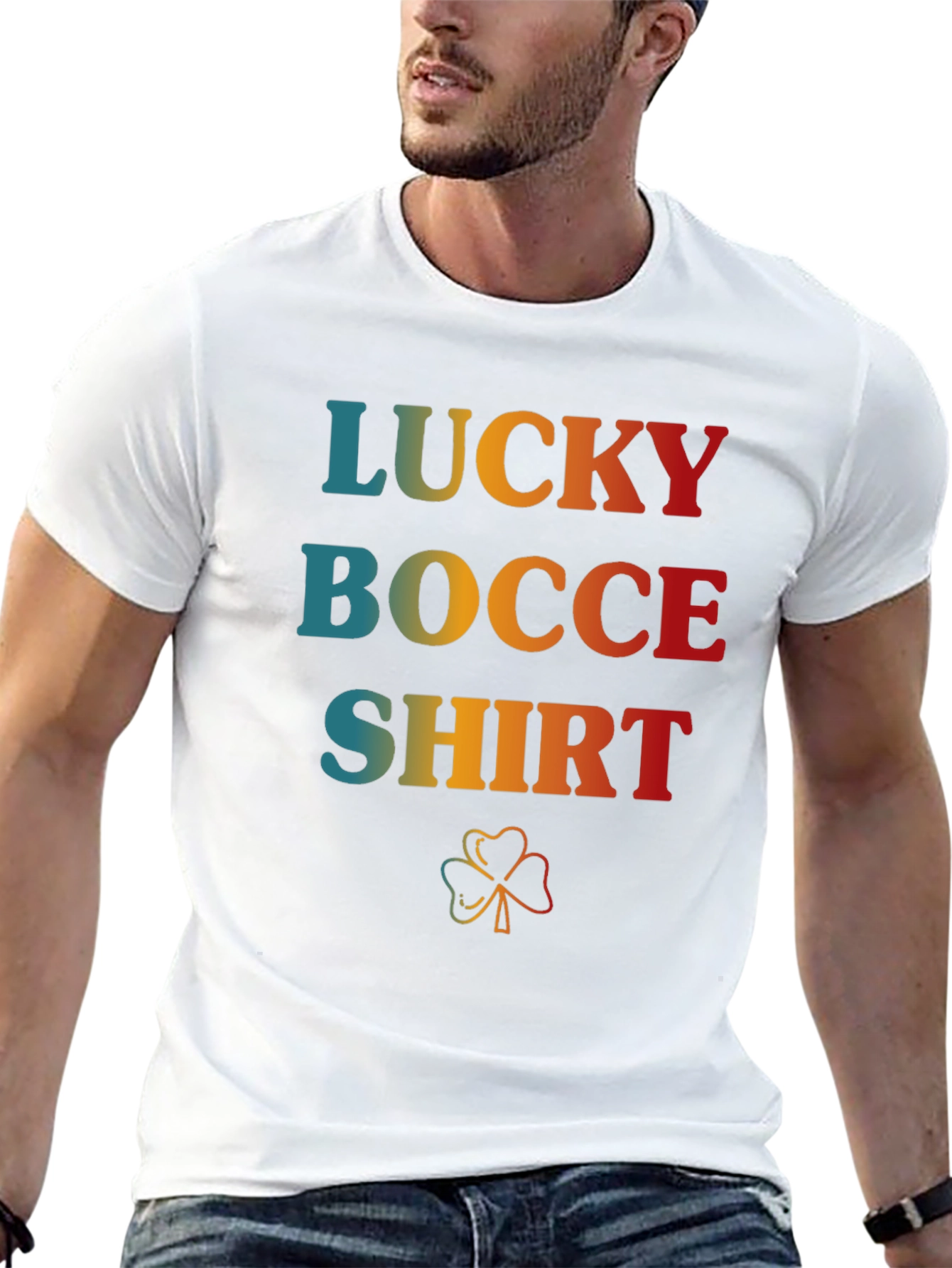 Lucky Bocce Shirt Retro Style St. Patricks Day