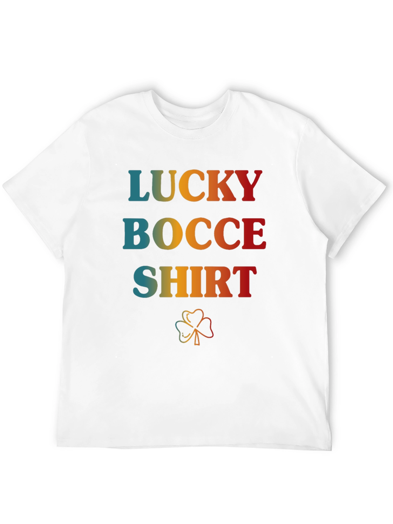 Lucky Bocce Shirt Retro Style St. Patricks Day