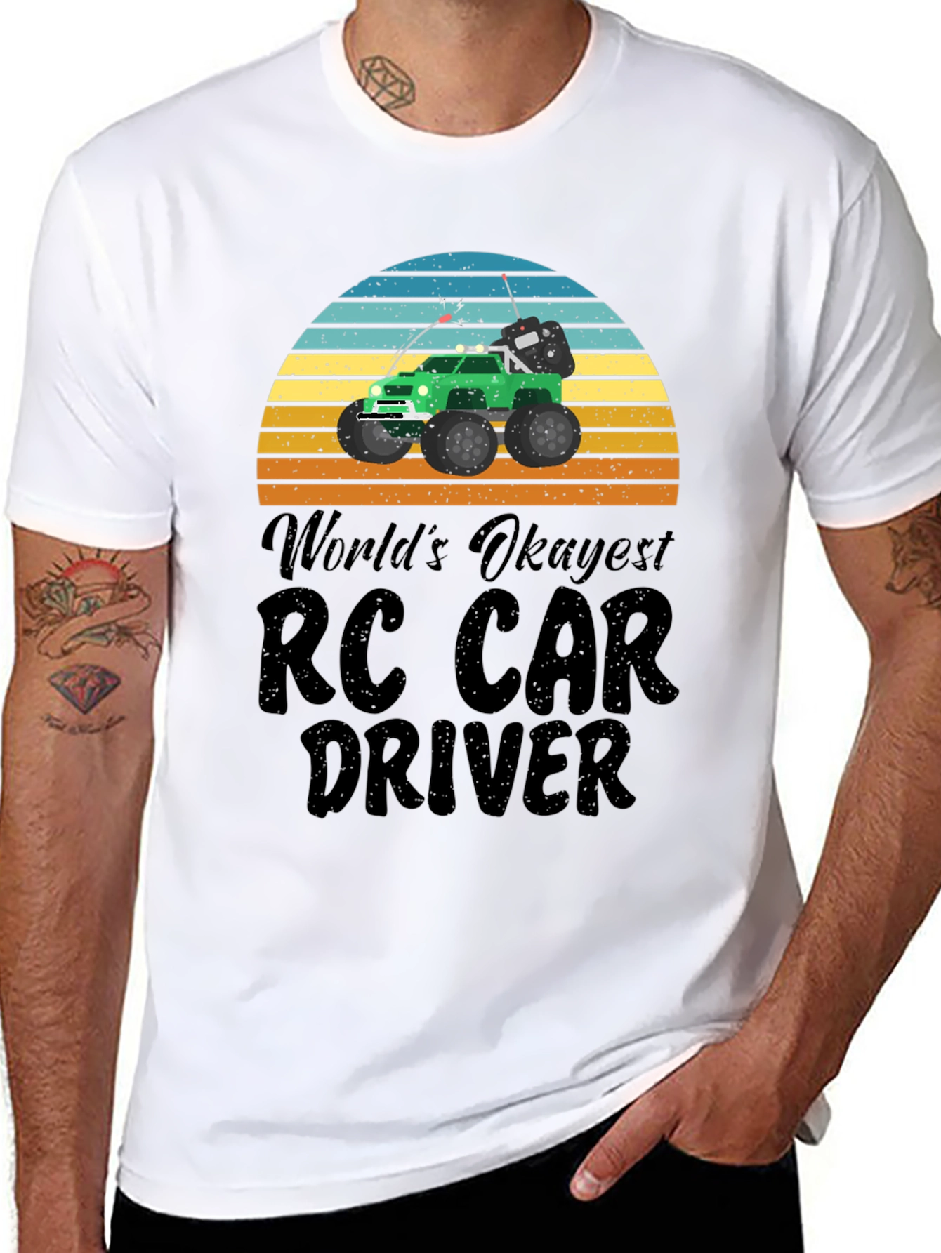 RC Car Driver Graphic T-Shirt