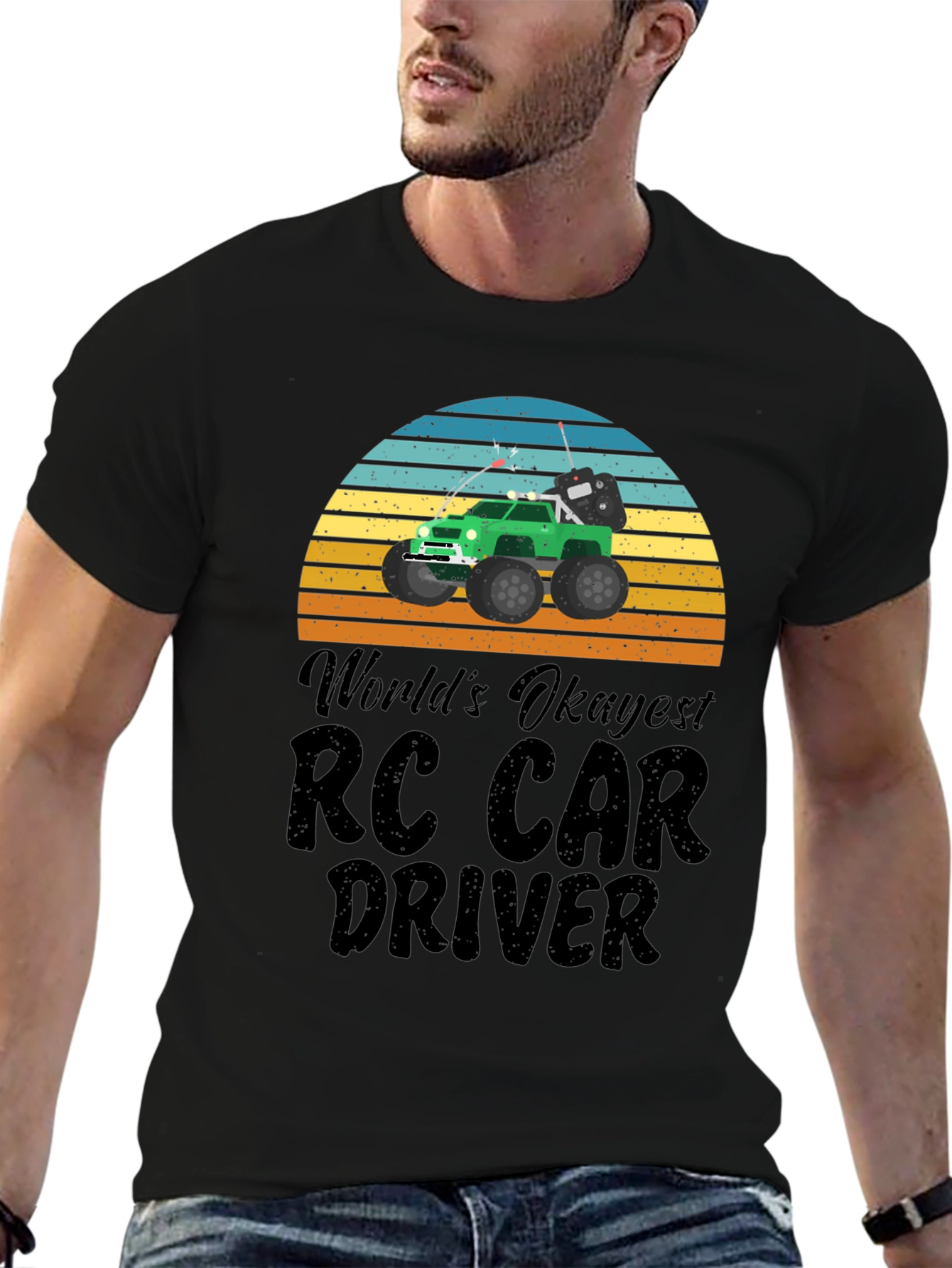 RC Car Driver Graphic T-Shirt