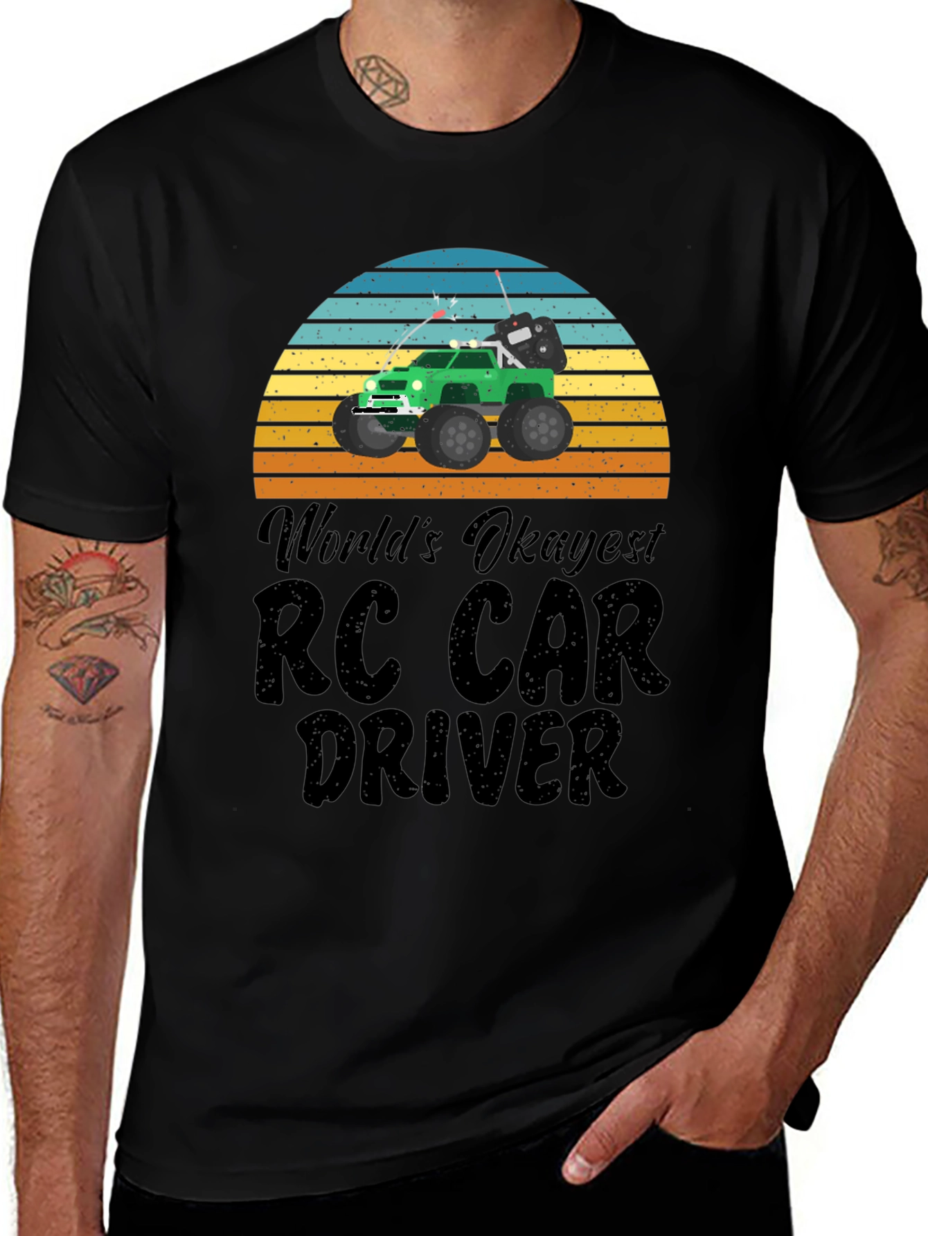 RC Car Driver Graphic T-Shirt