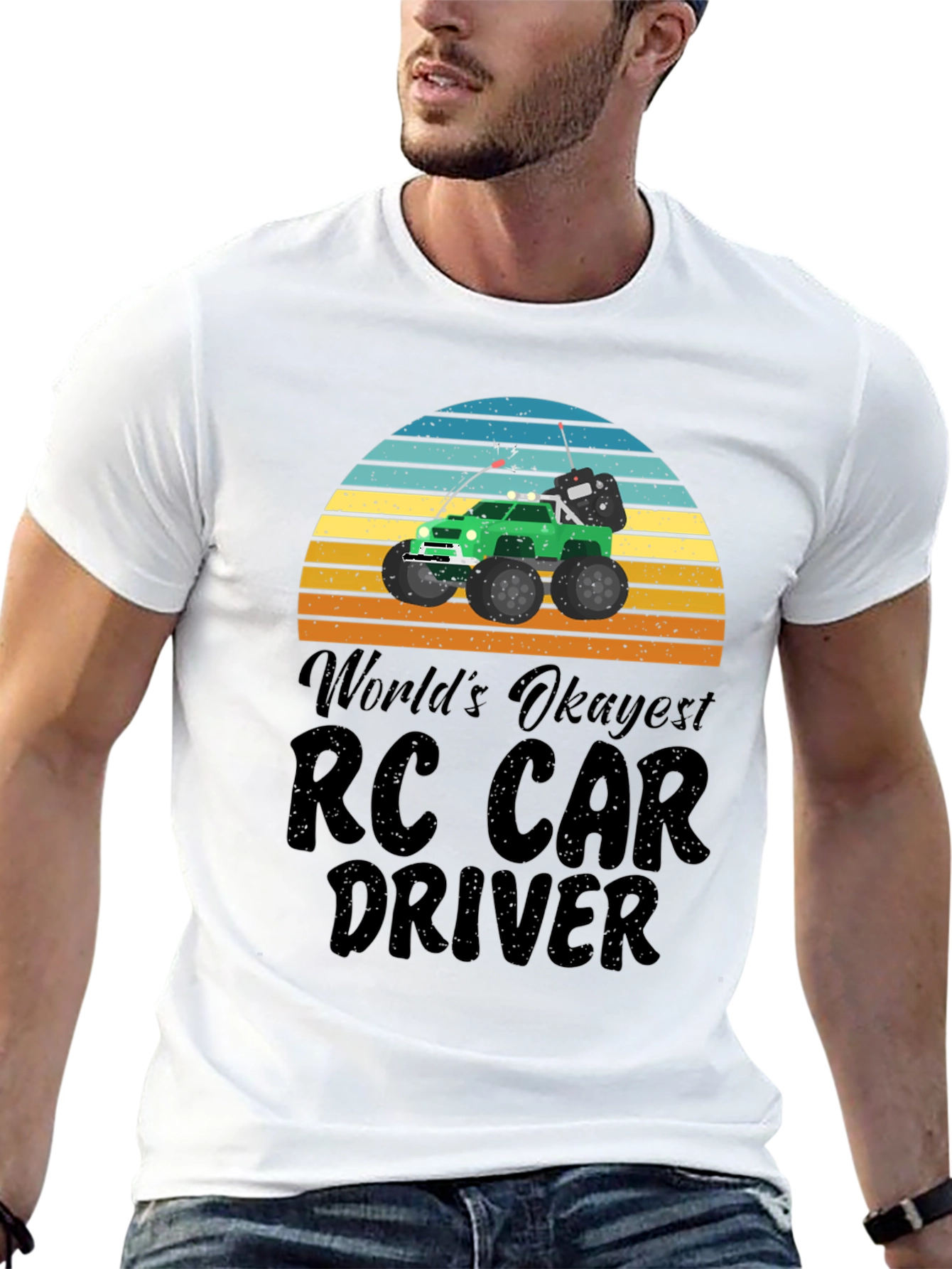 RC Car Driver Graphic T-Shirt