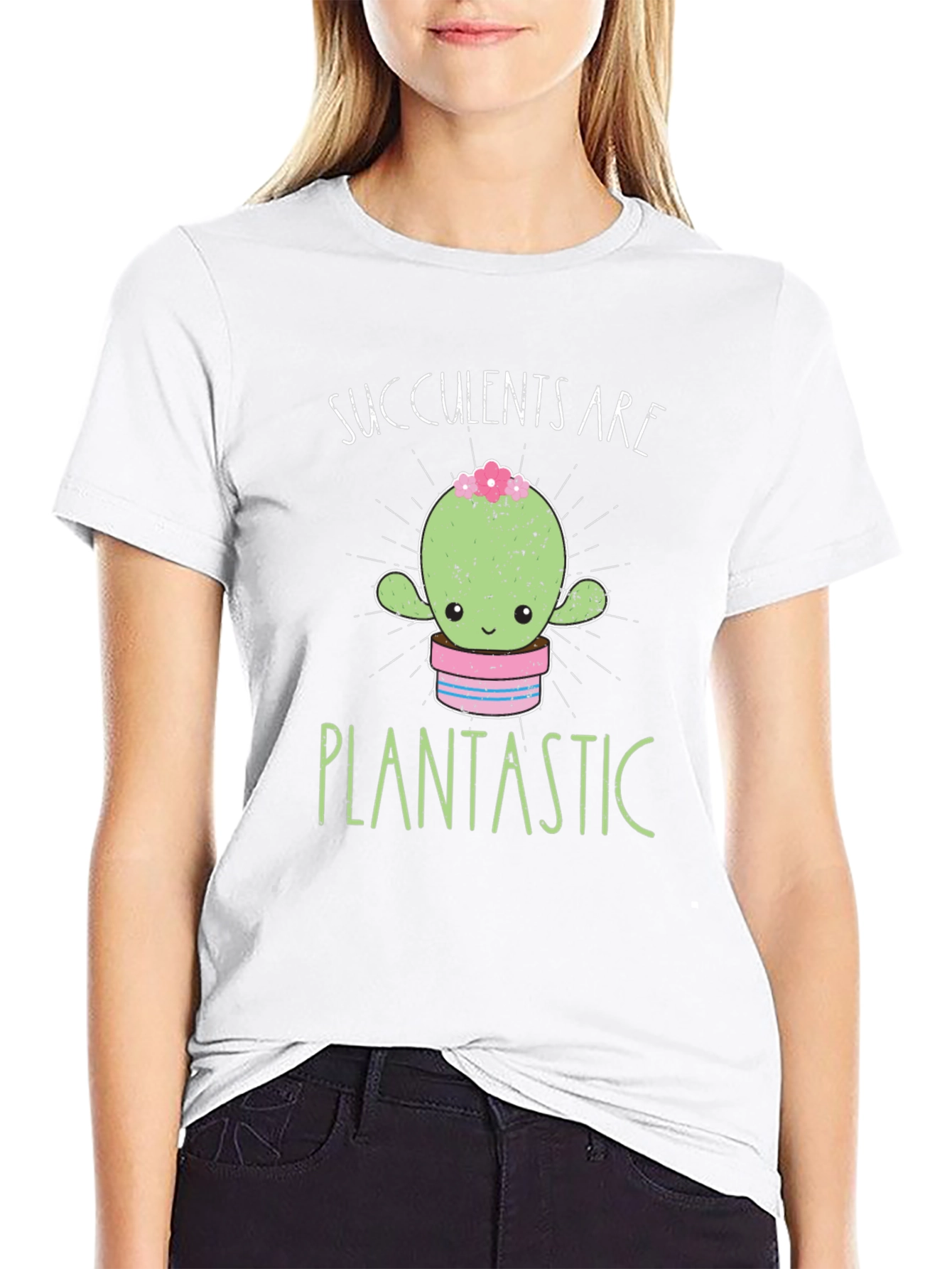 Succulents Are Plantastic Graphic Tee