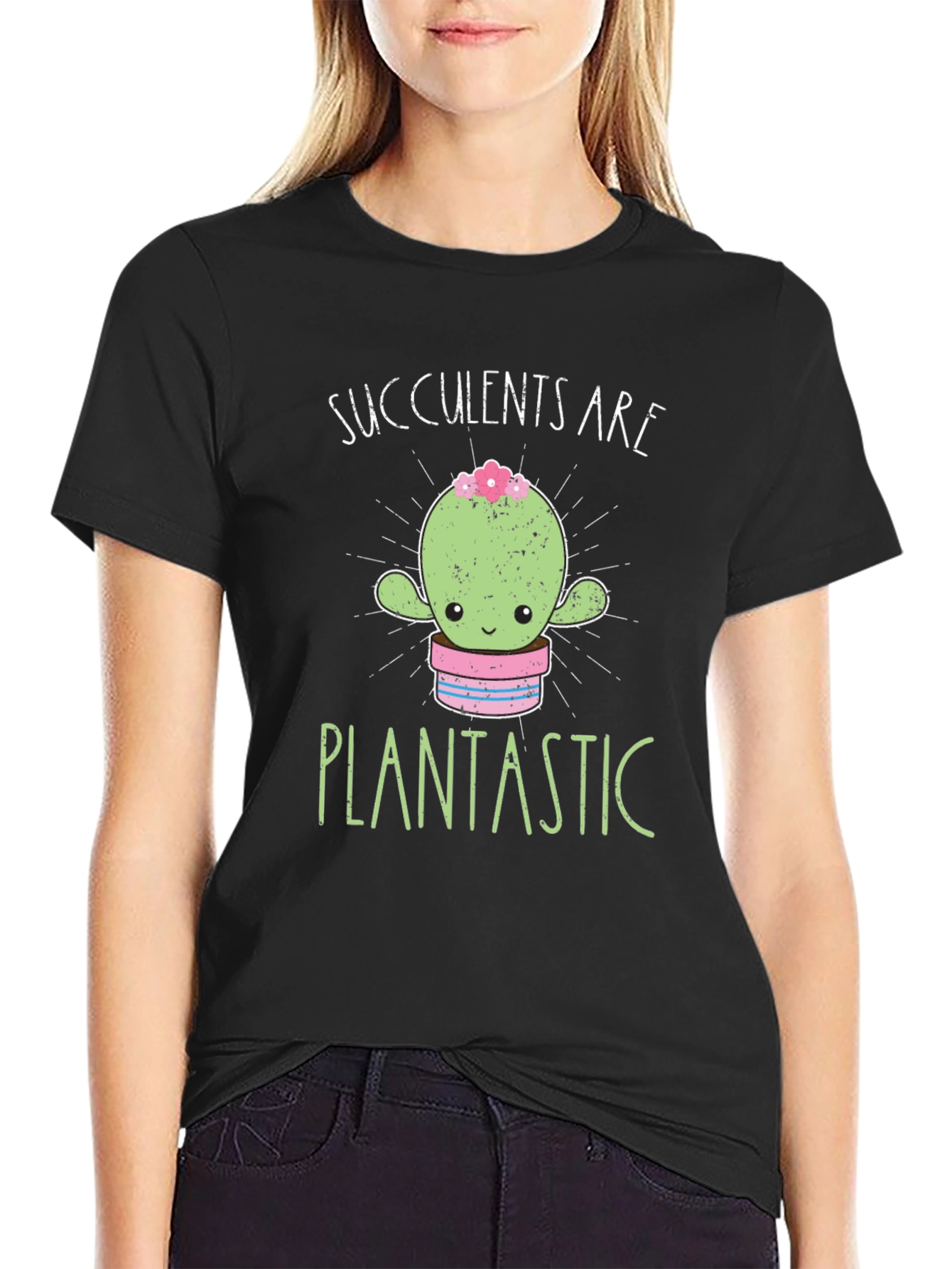 Succulents Are Plantastic Graphic Tee
