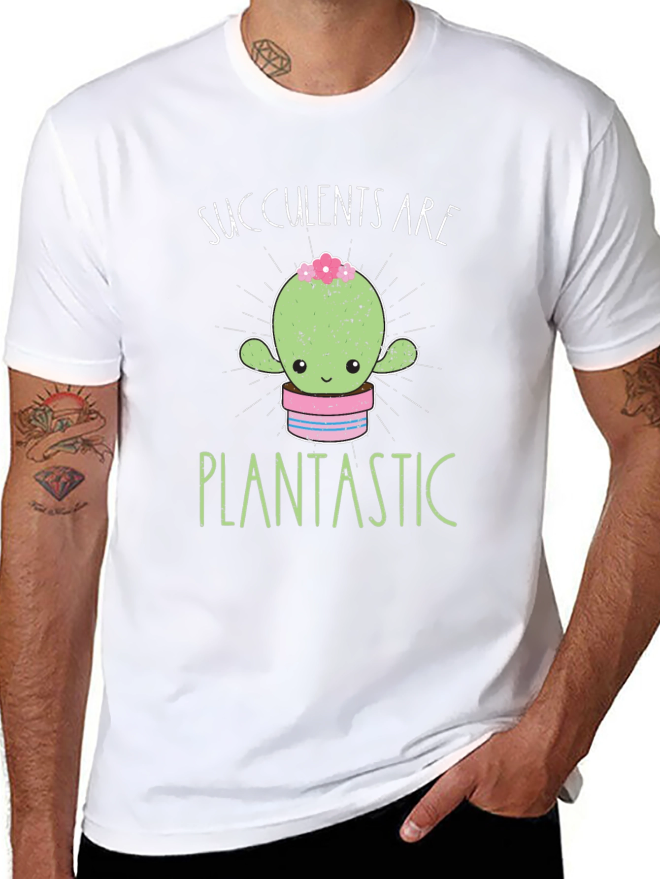 Succulents Are Plantastic Graphic Tee