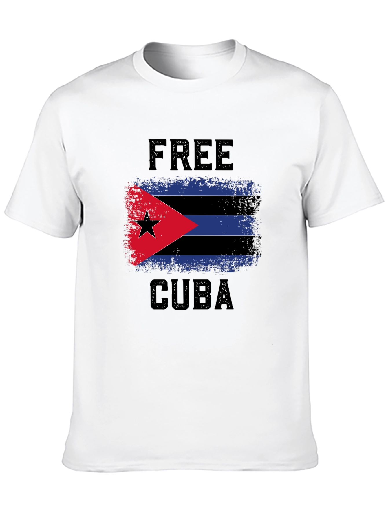 Free Cuba Flag T-Shirt