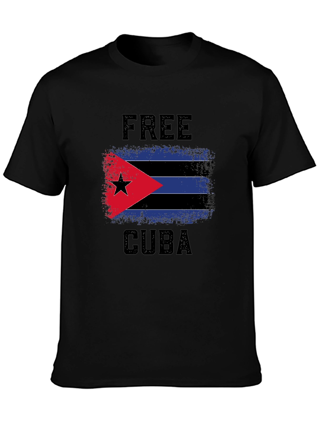 Free Cuba Flag T-Shirt