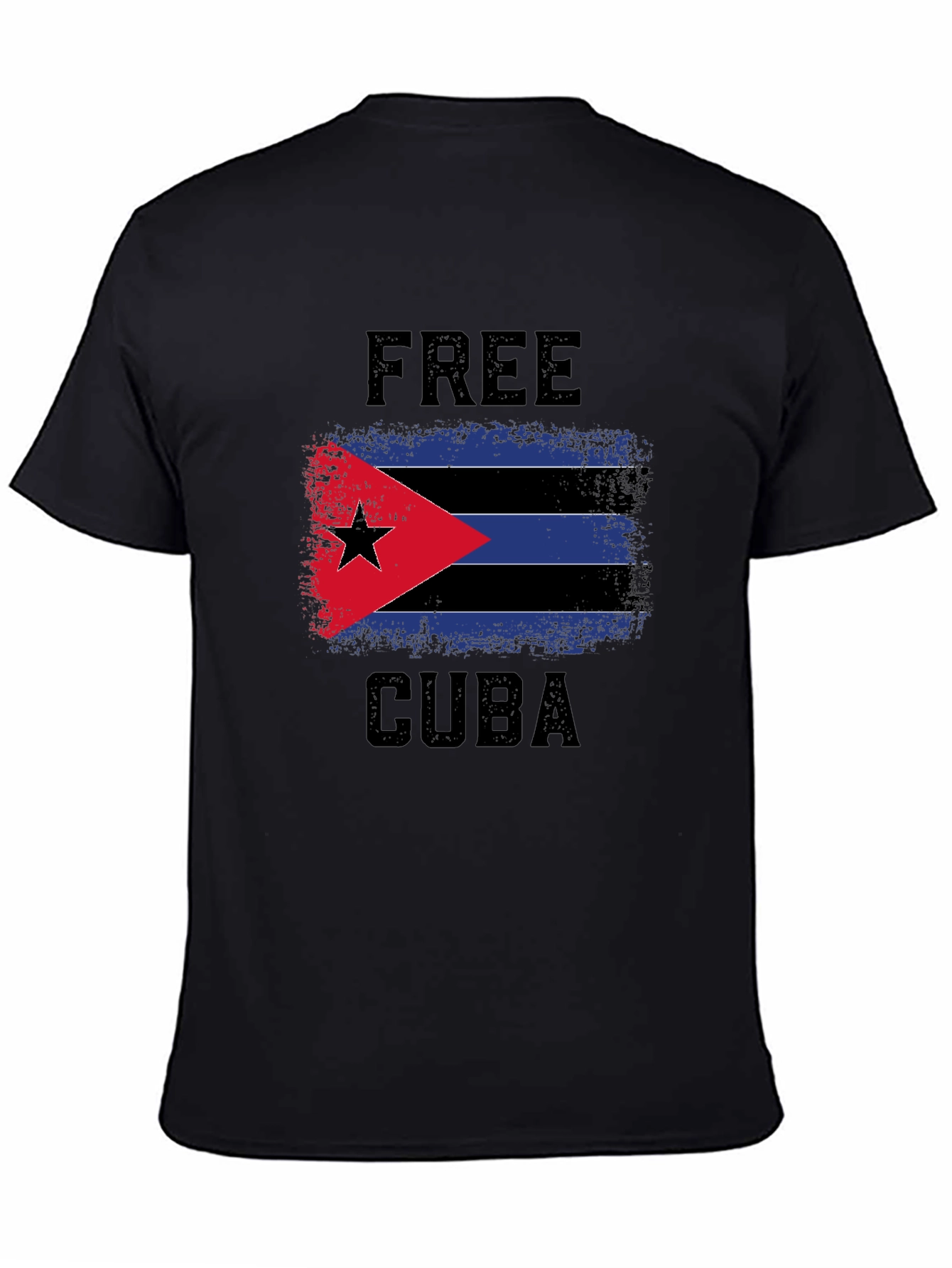 Free Cuba Flag T-Shirt