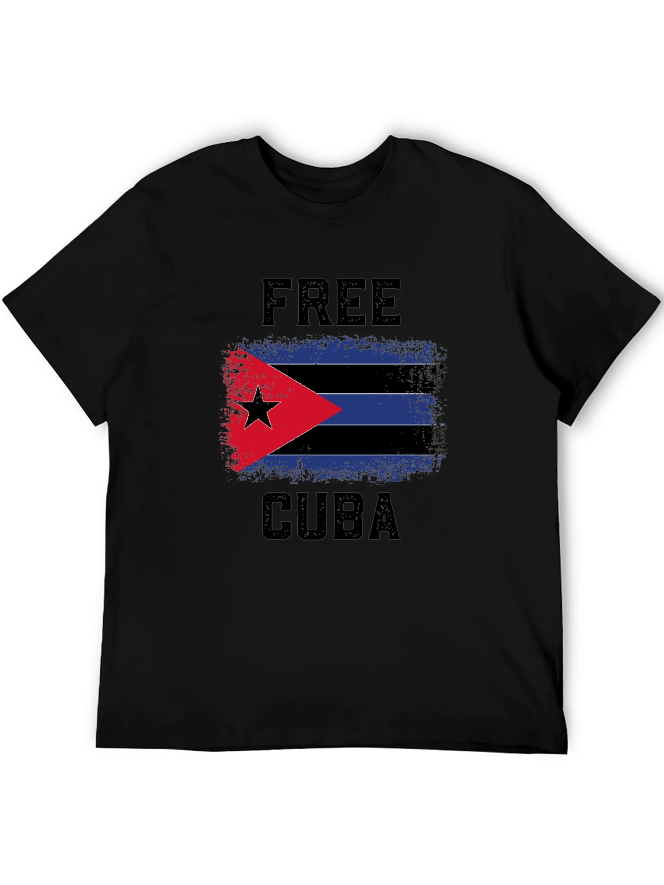 Free Cuba Flag T-Shirt
