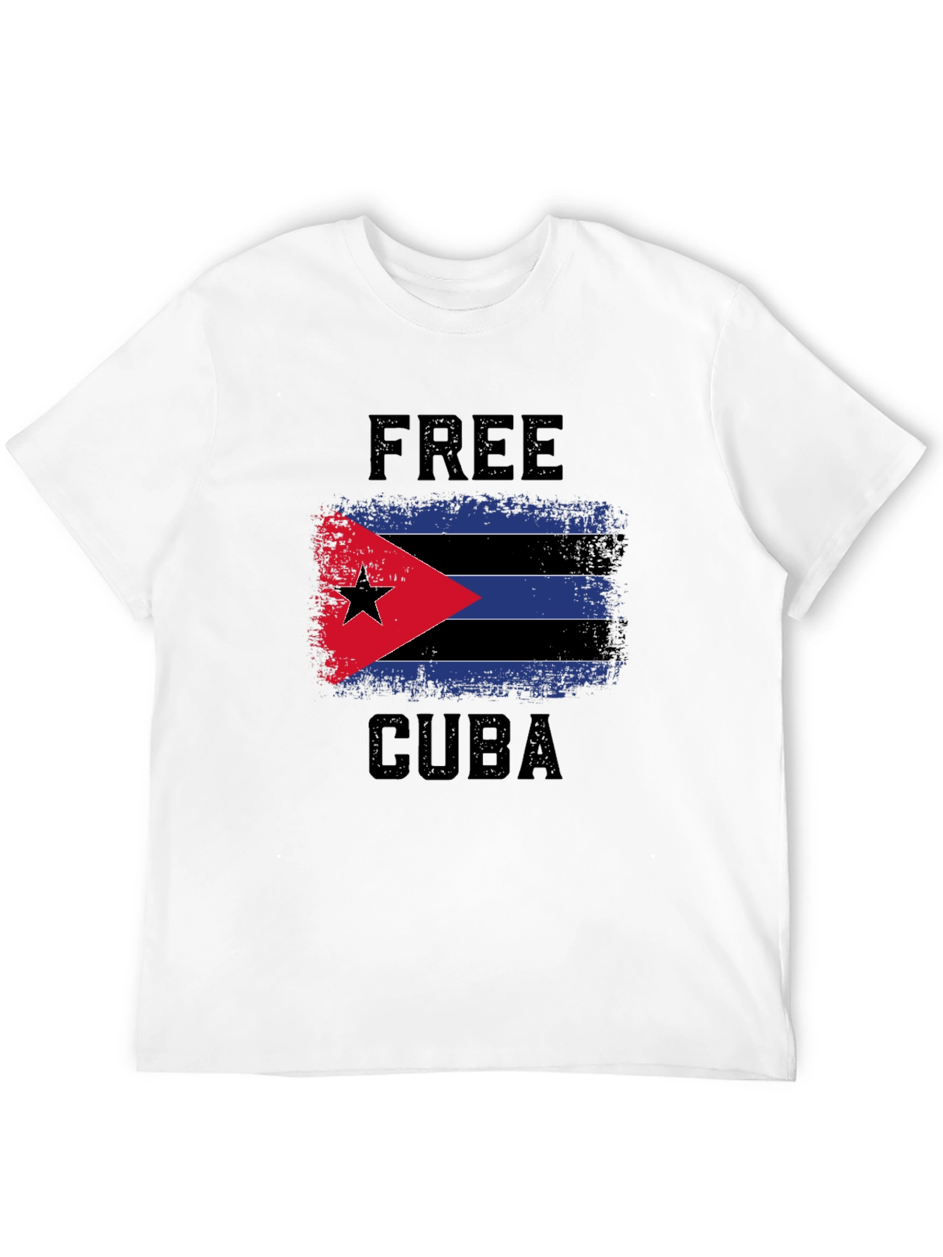 Free Cuba Flag T-Shirt