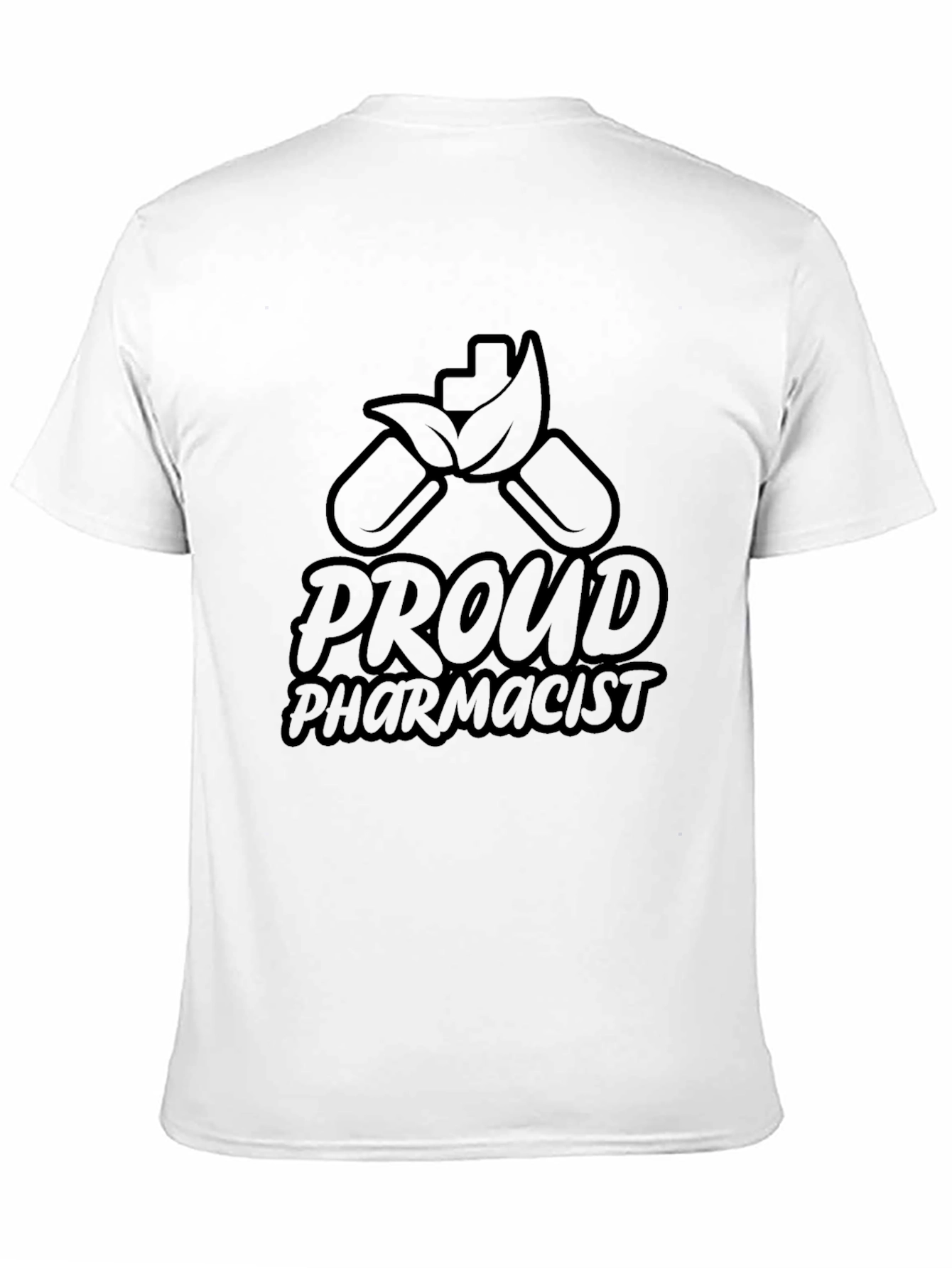 Proud Pharmacist Black T-Shirt