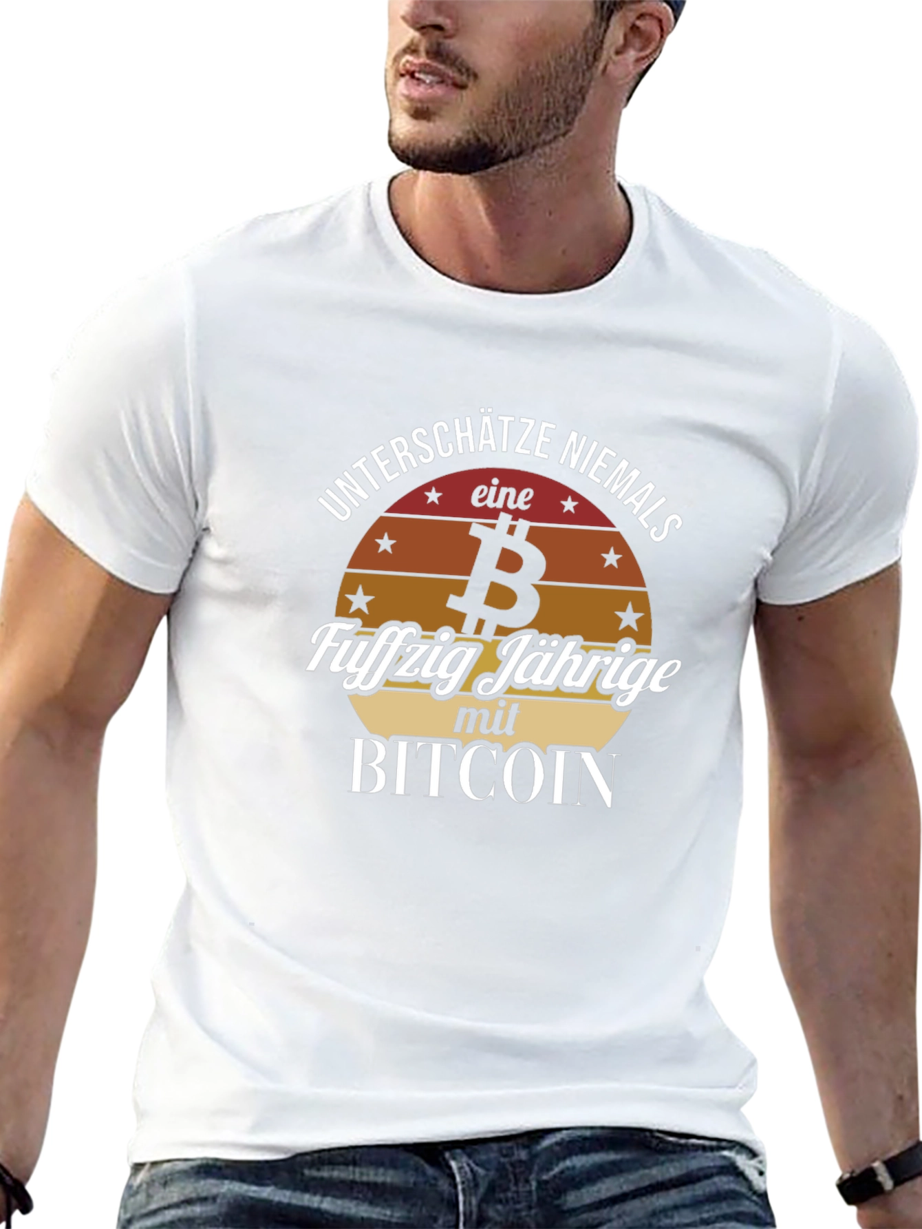 Unterschätze Bitcoin T-Shirt