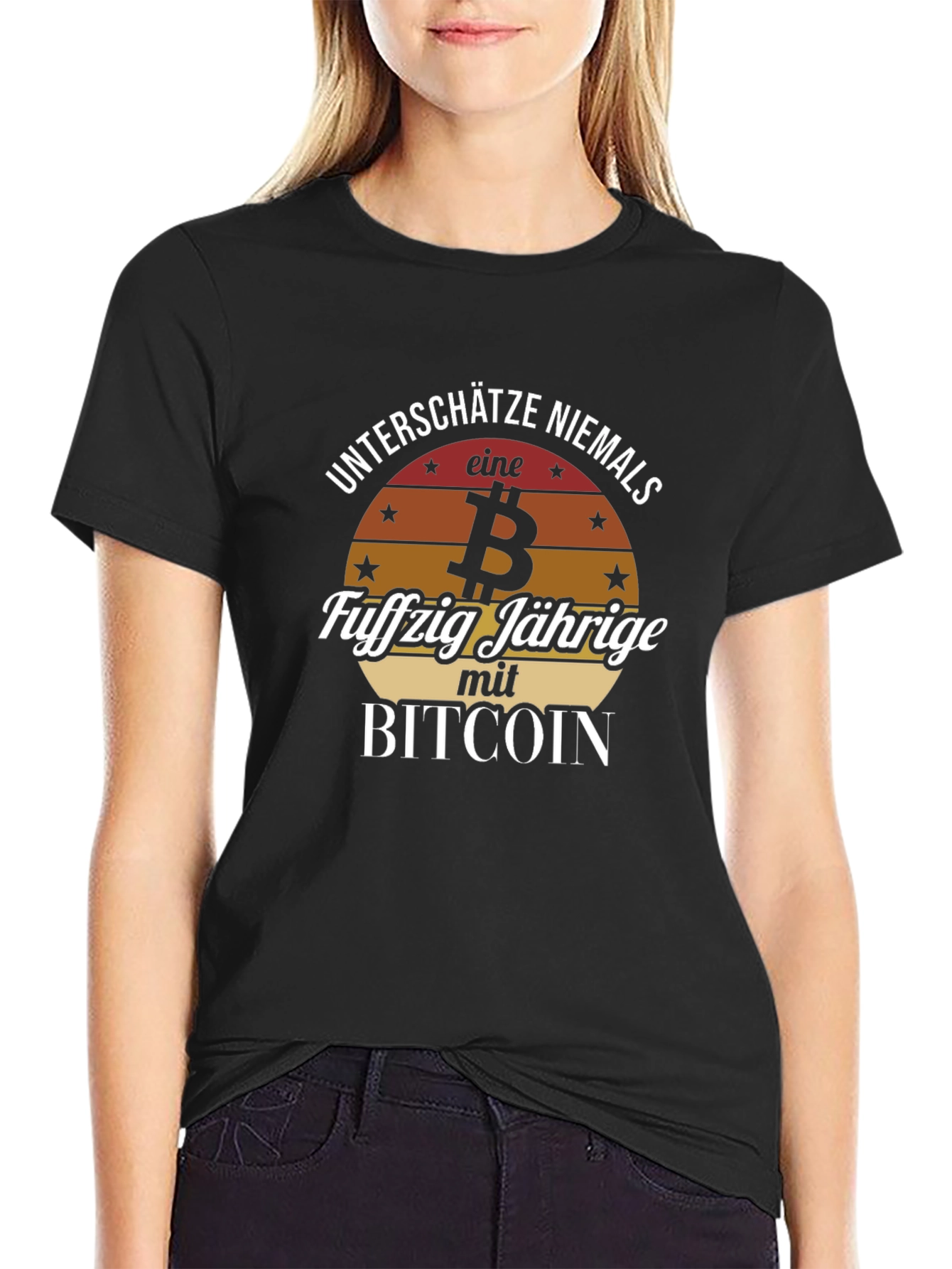 Unterschätze Bitcoin T-Shirt