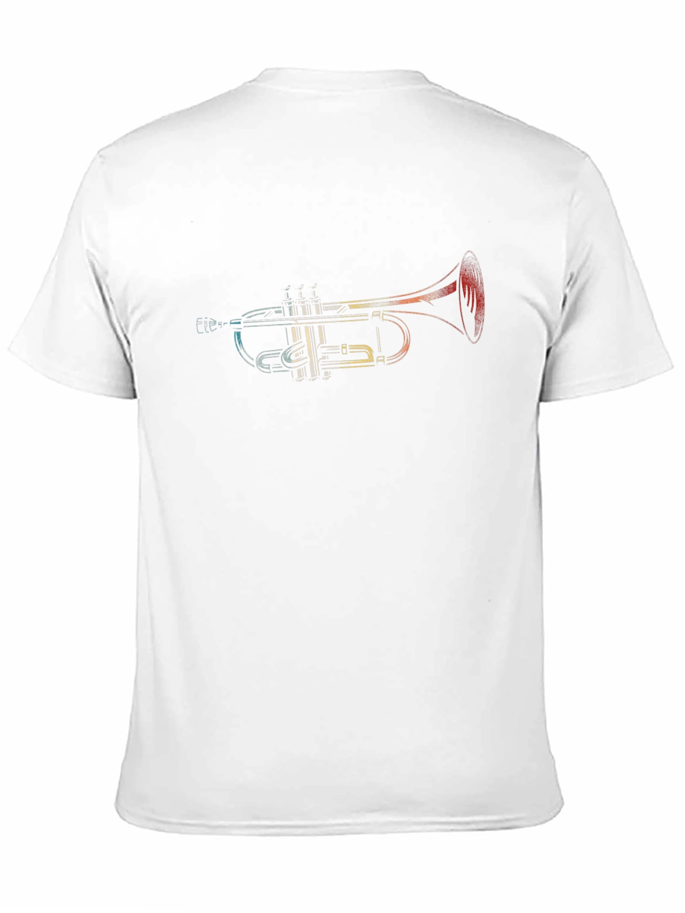 Retro Trumpet Graphic Tee - Music Lover Shirt