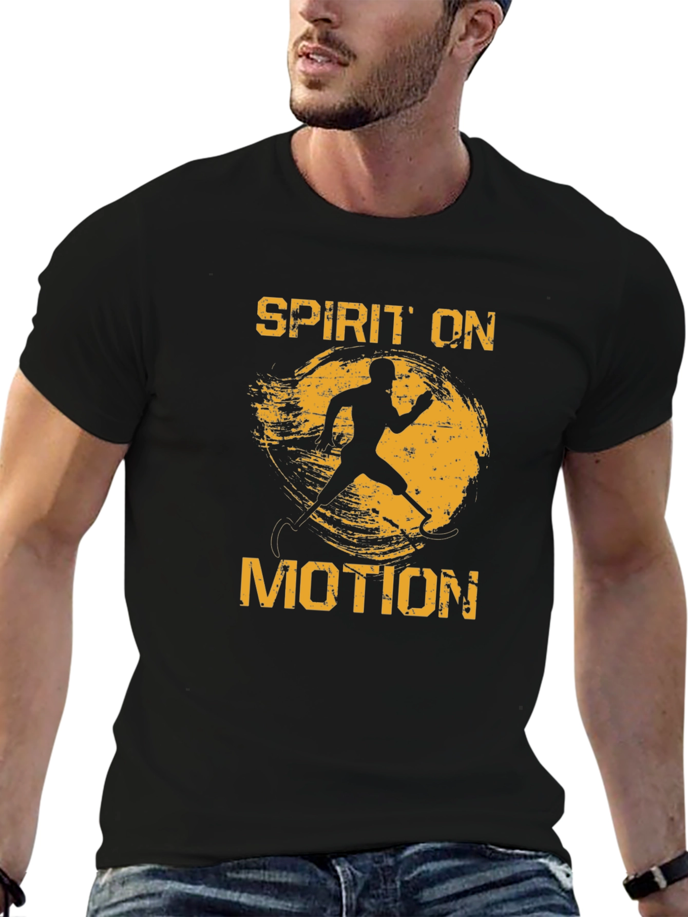 Spirit On Motion Graphic Tee | Athletic Apparel