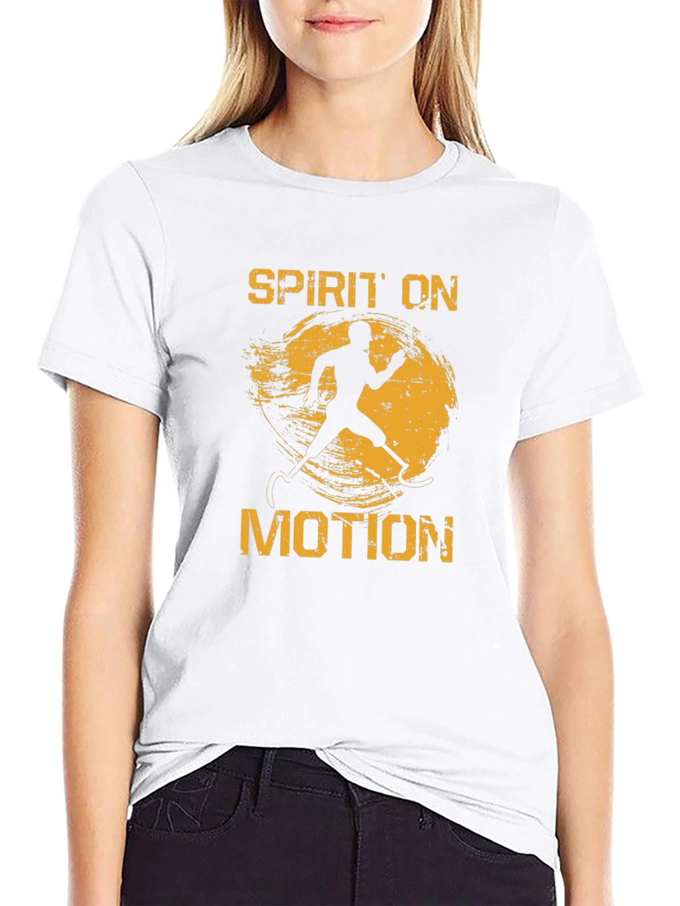 Spirit On Motion Graphic Tee | Athletic Apparel