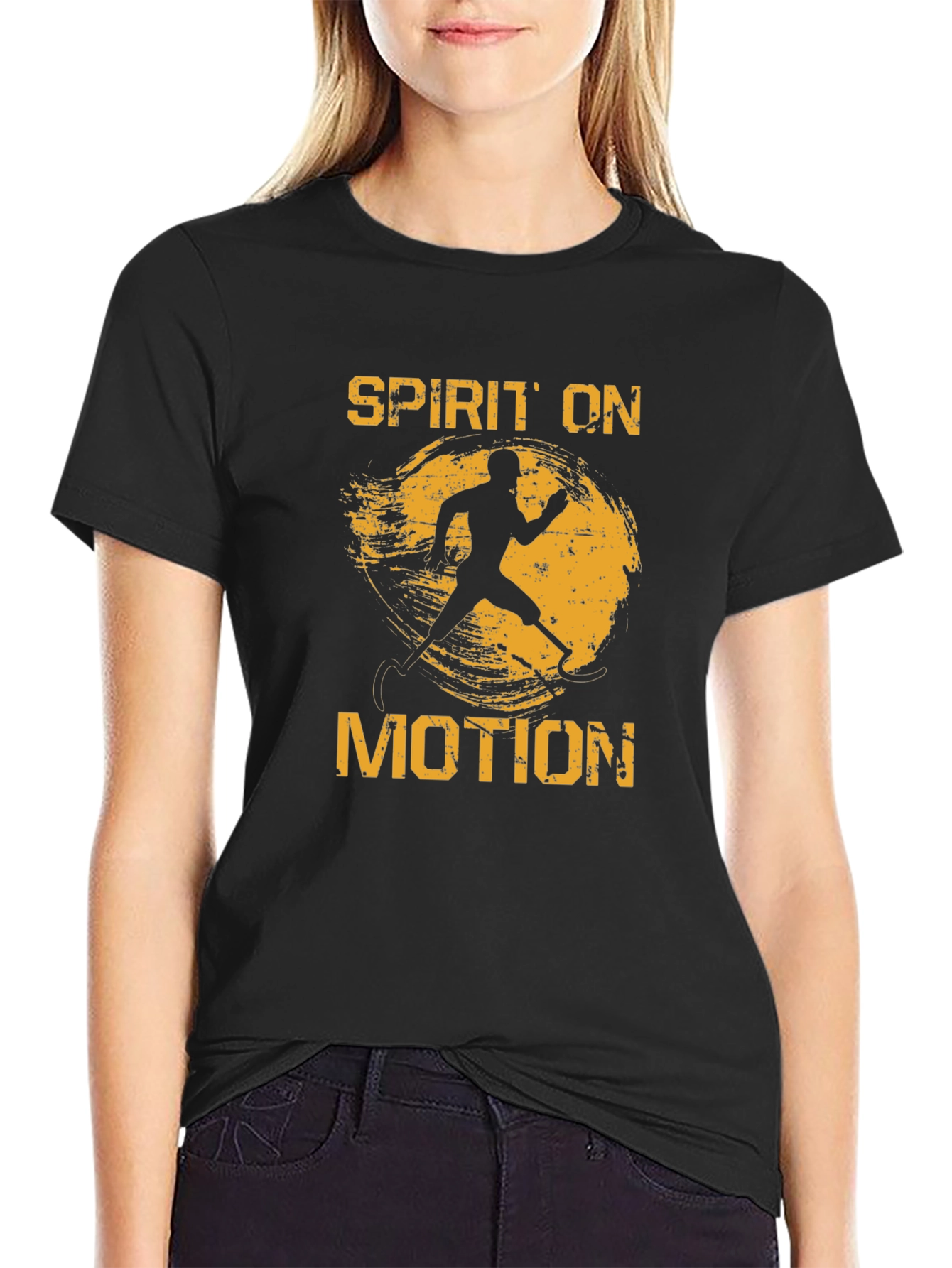 Spirit On Motion Graphic Tee | Athletic Apparel