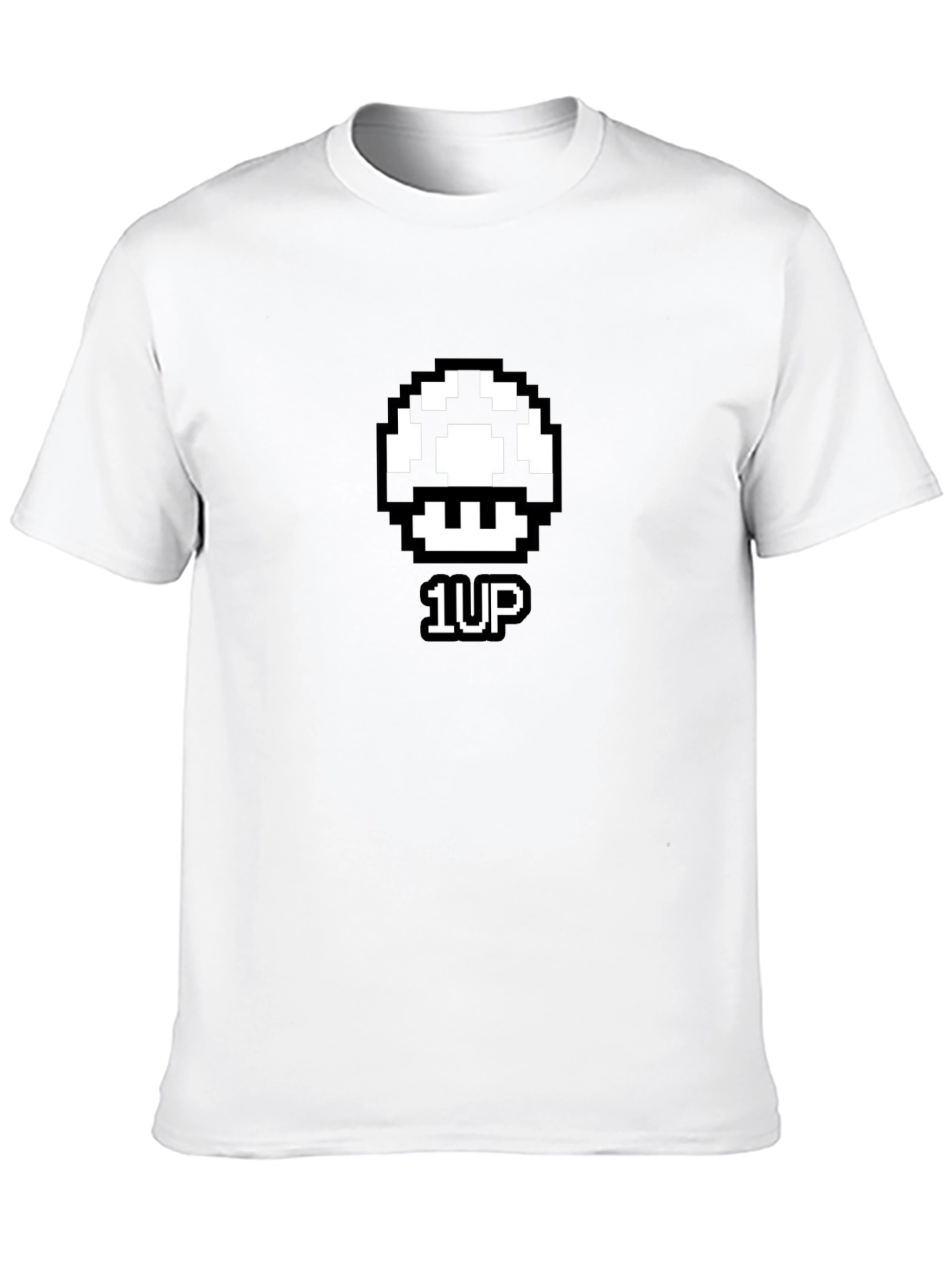 1-Up Mushroom Pixel Art T-Shirt