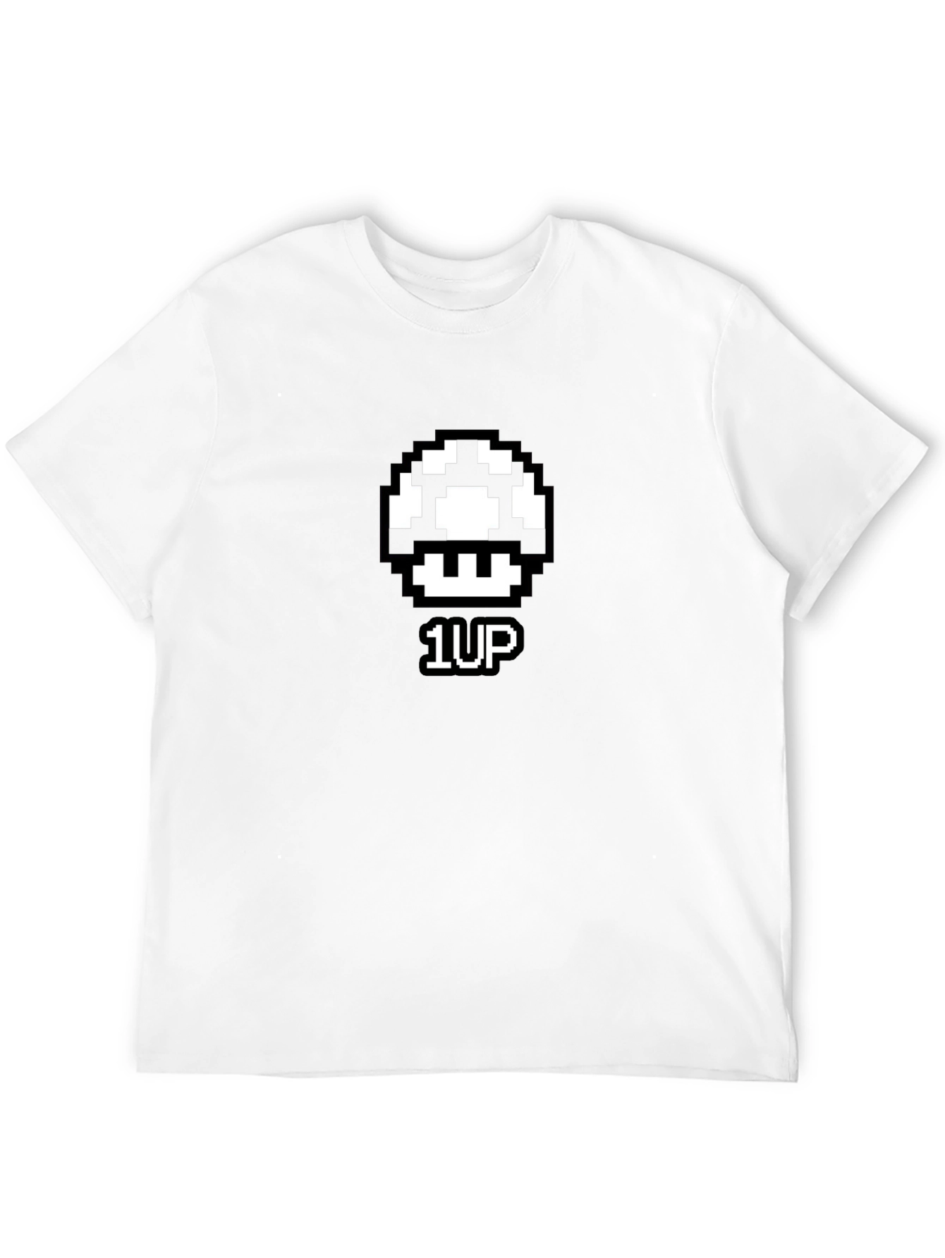 1-Up Mushroom Pixel Art T-Shirt