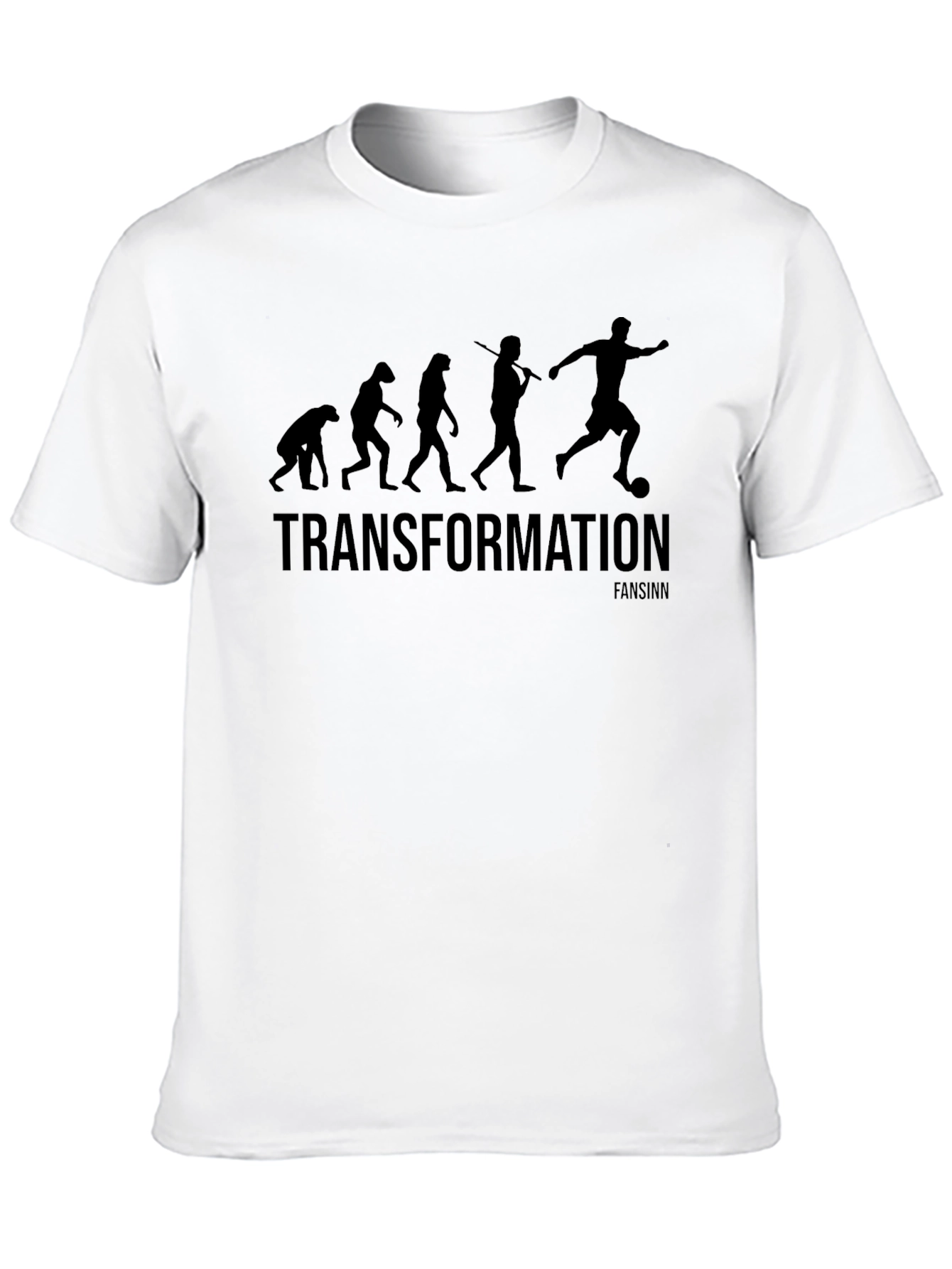 Evolution of Soccer T-Shirt - Black