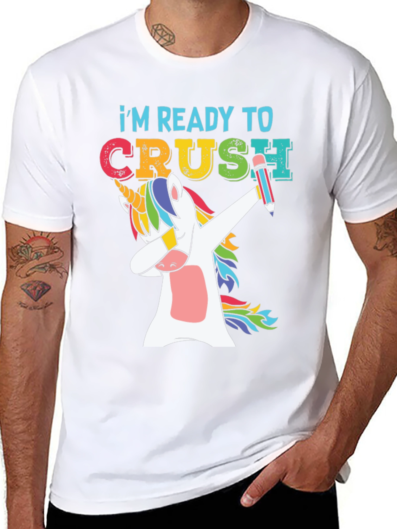 Ready to Crush Unicorn T-Shirt