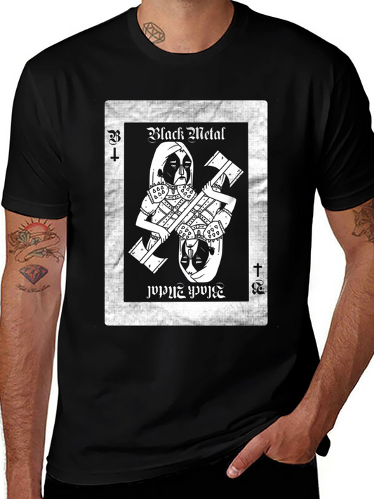 Black Metal Card T-Shirt