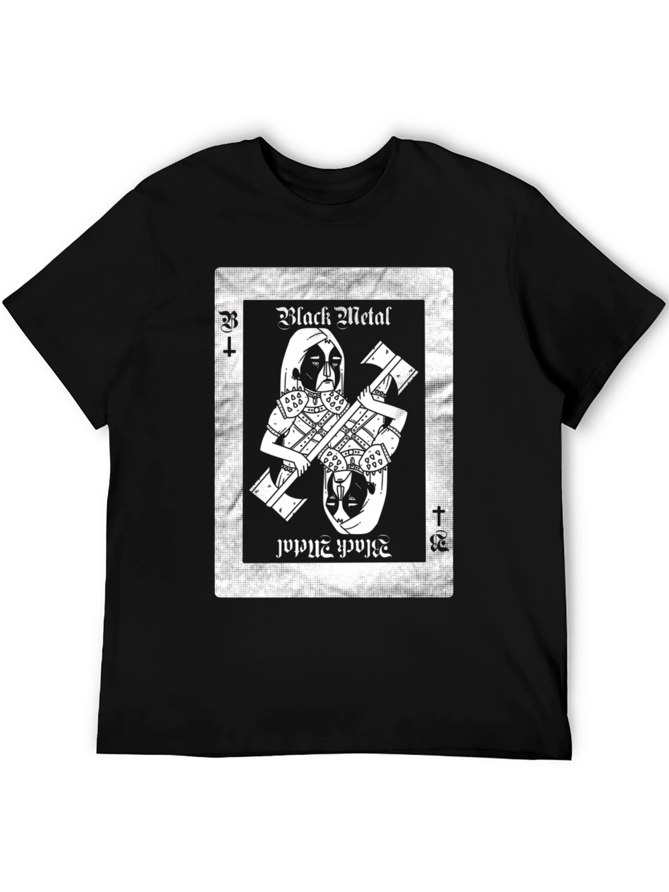 Black Metal Card T-Shirt